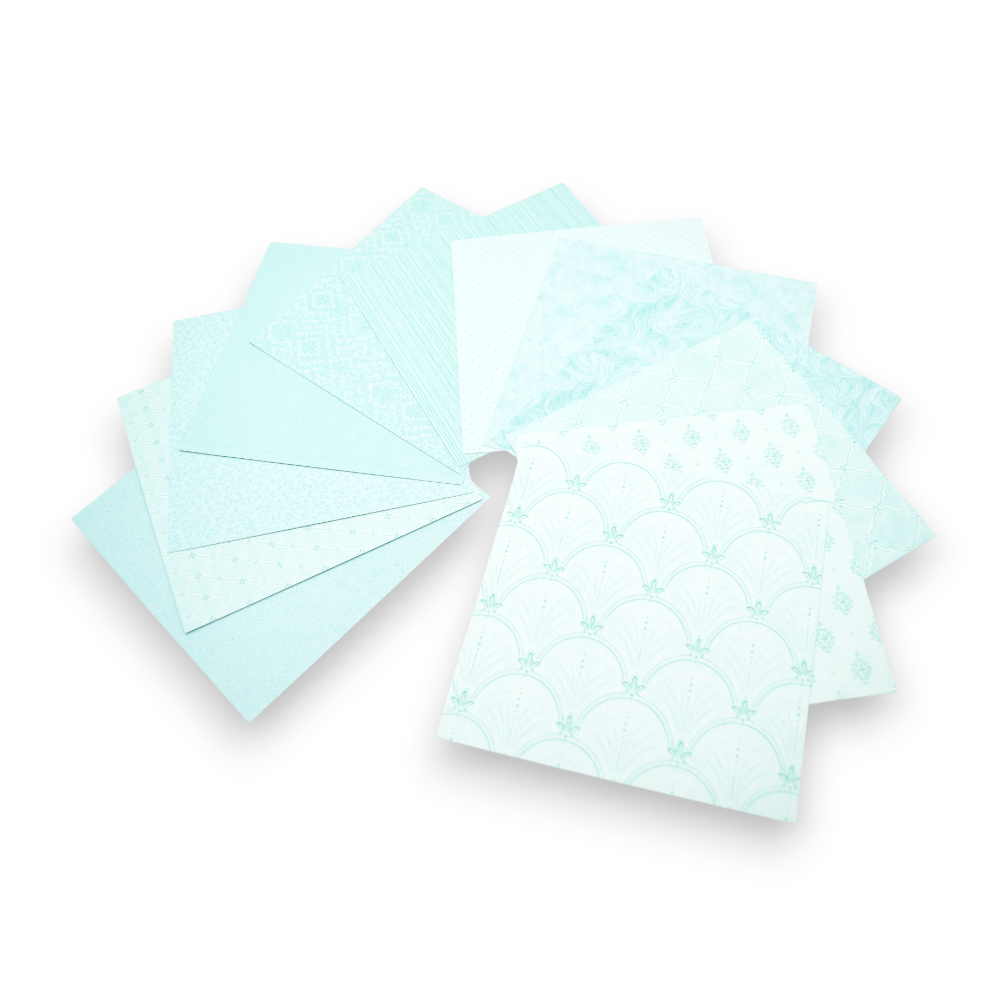 The Secret Garden Mint - 6x6 Patterned Paper Pack