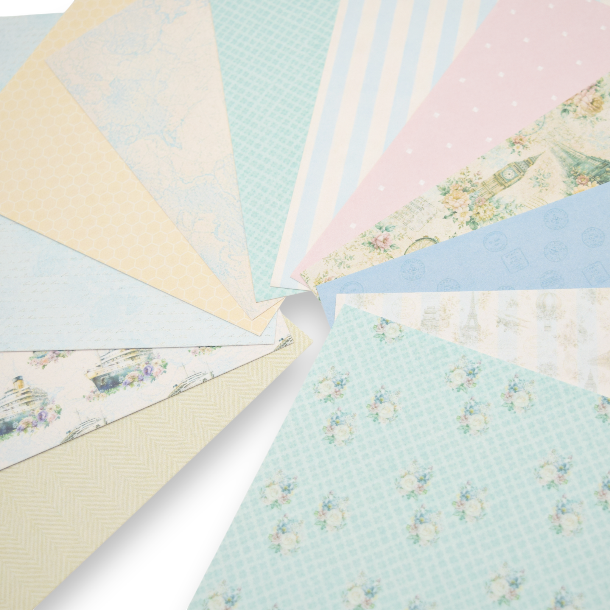Timeless Travel - 6x6 Patterned Paper Pack