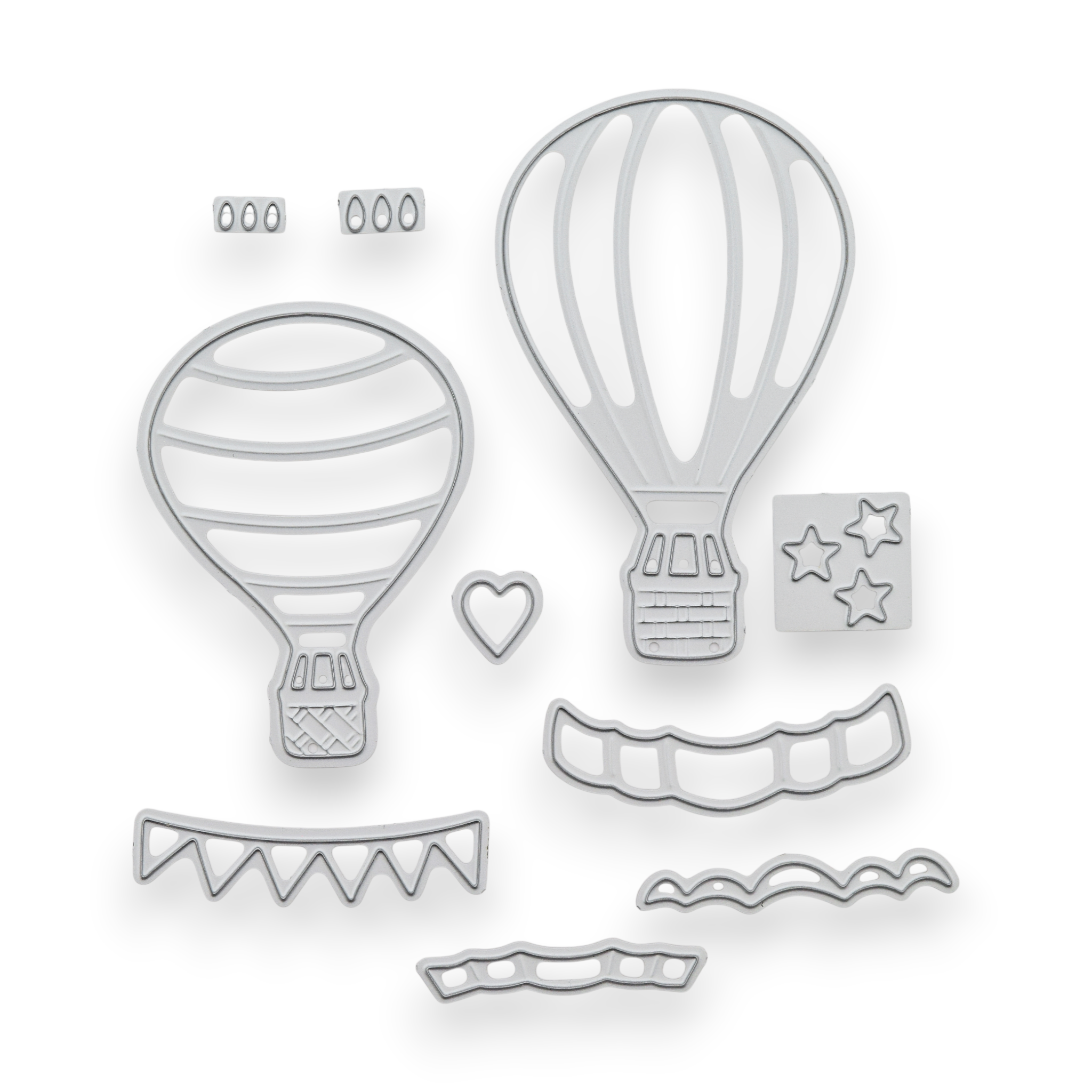 Hot Air Balloon - Steel Cutting Die Set