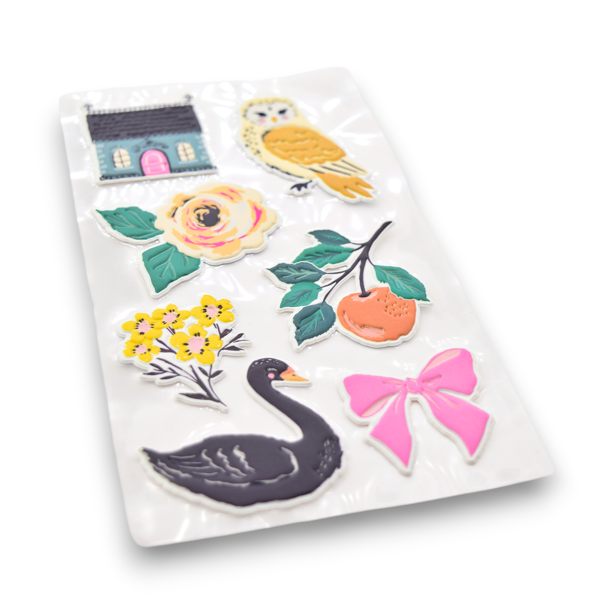 From The Heart - Puffy Stickers