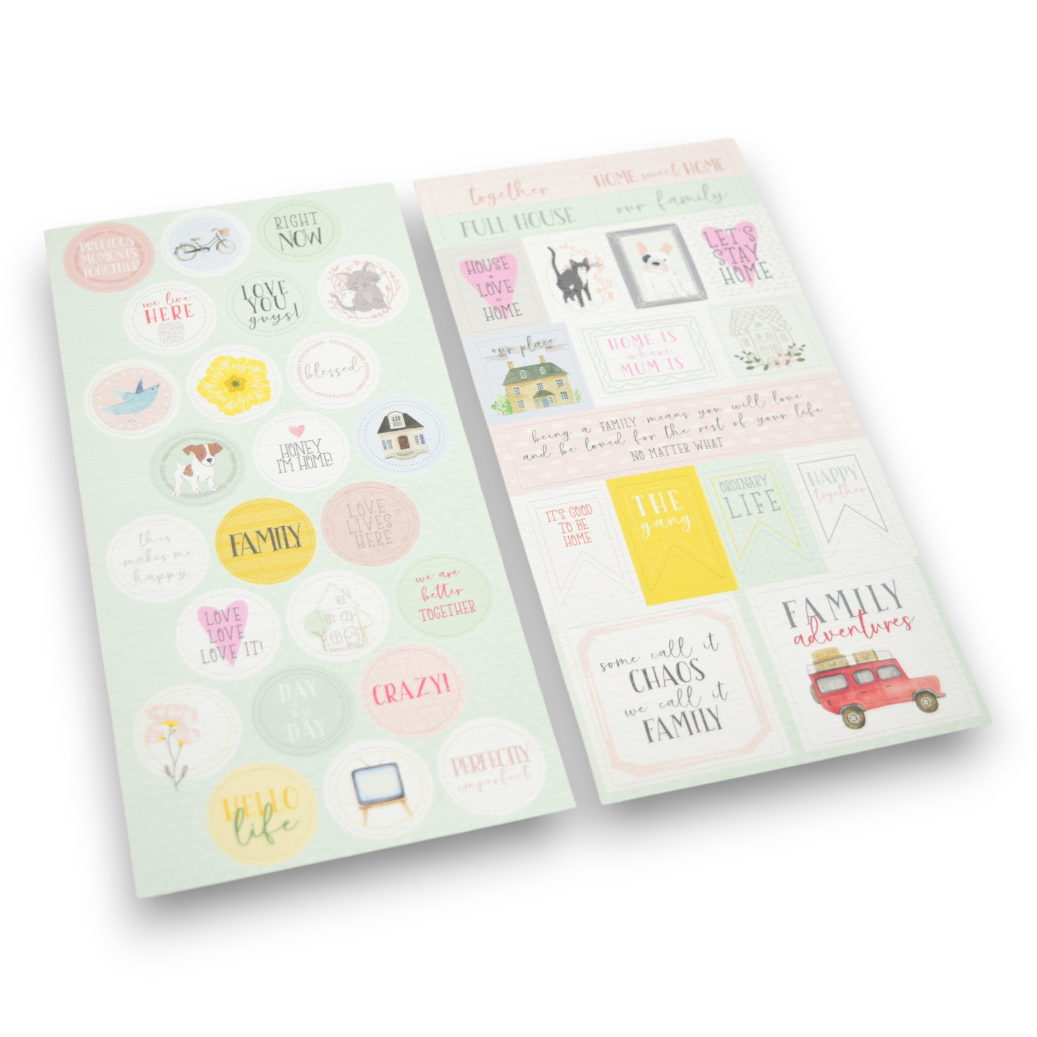 Better Together - 4x8 Sticker Sheets