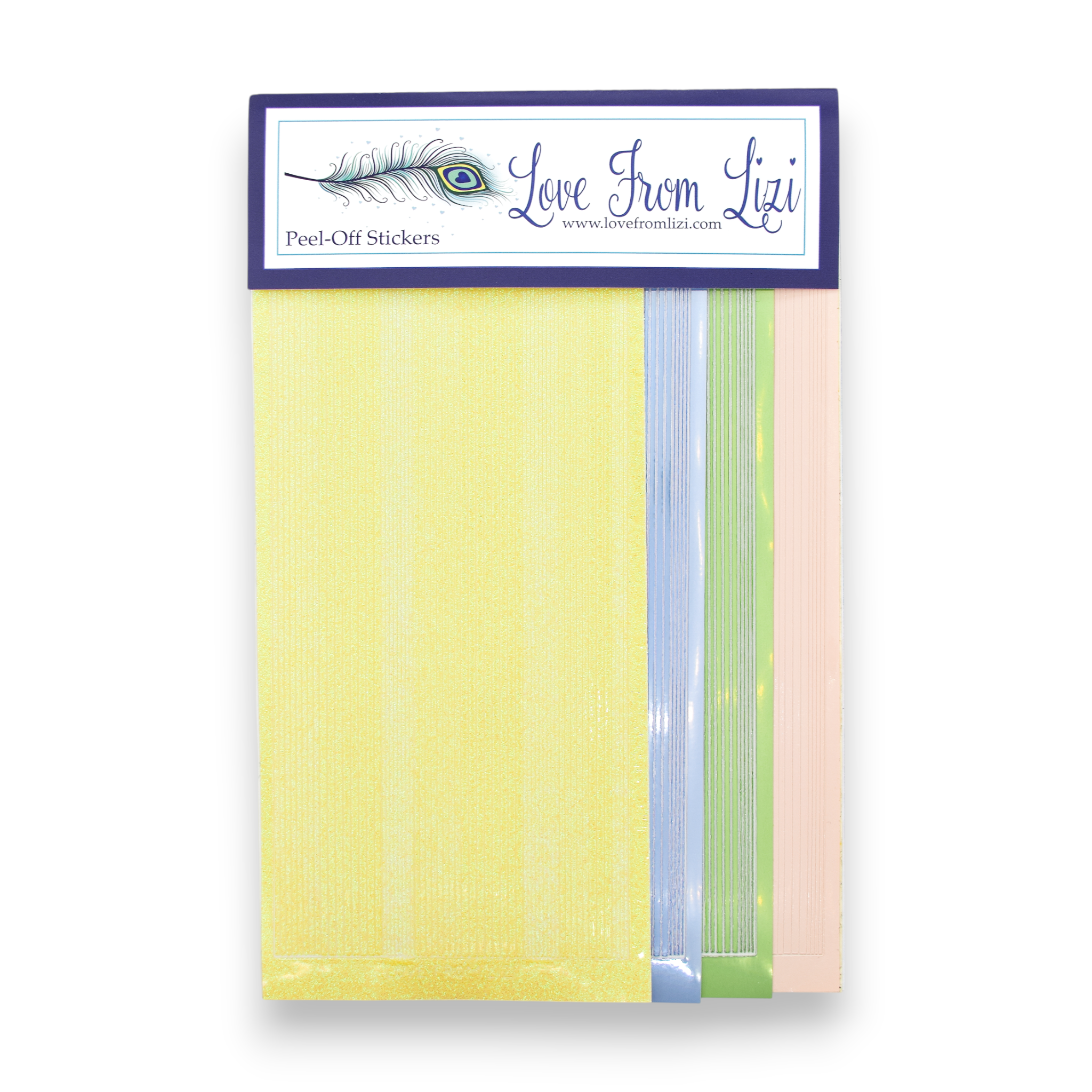 Timeless Travel - Pin Stripe Peel-Off 4 Pack