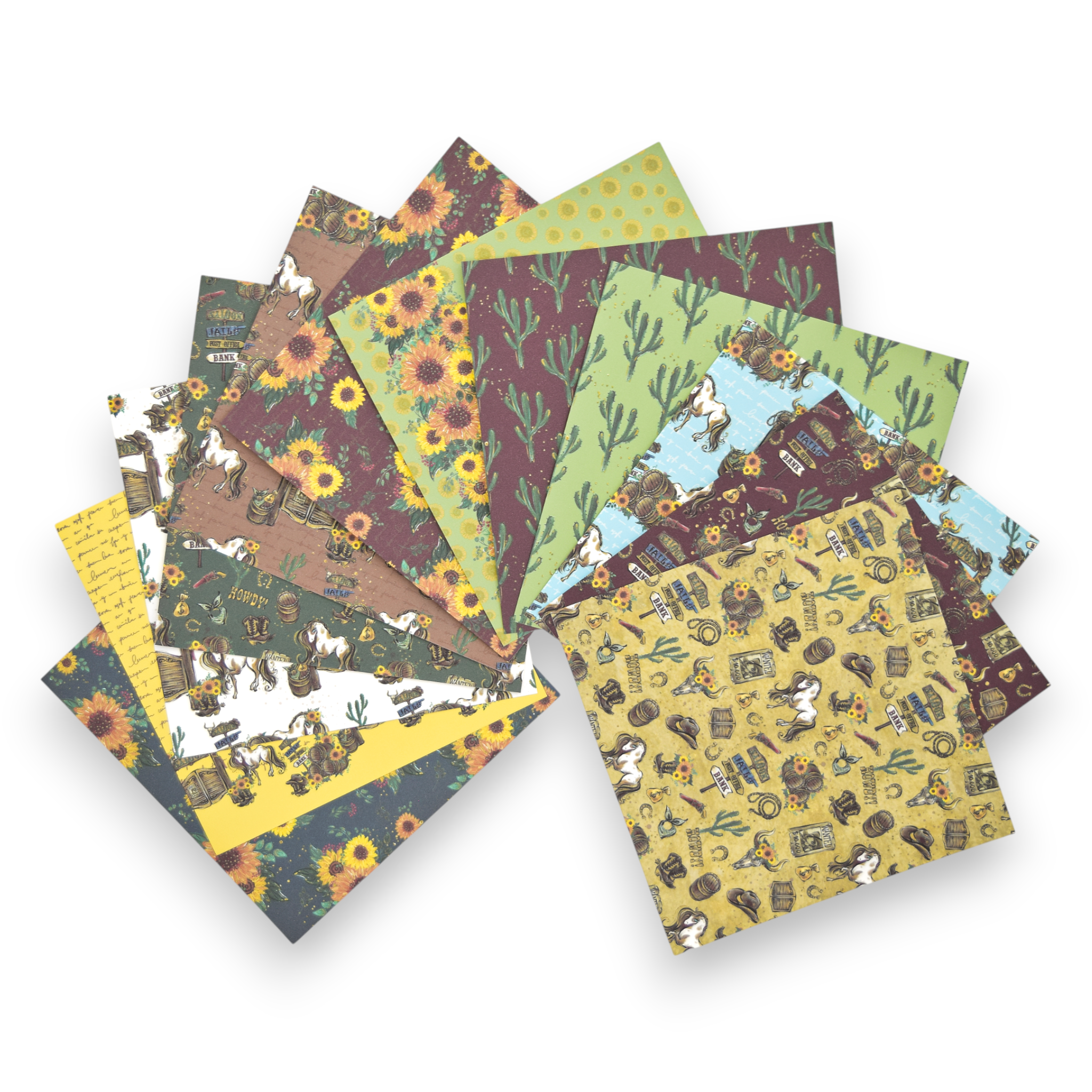 Sunshine Rodeo - 6x6 Patterned Paper Pack