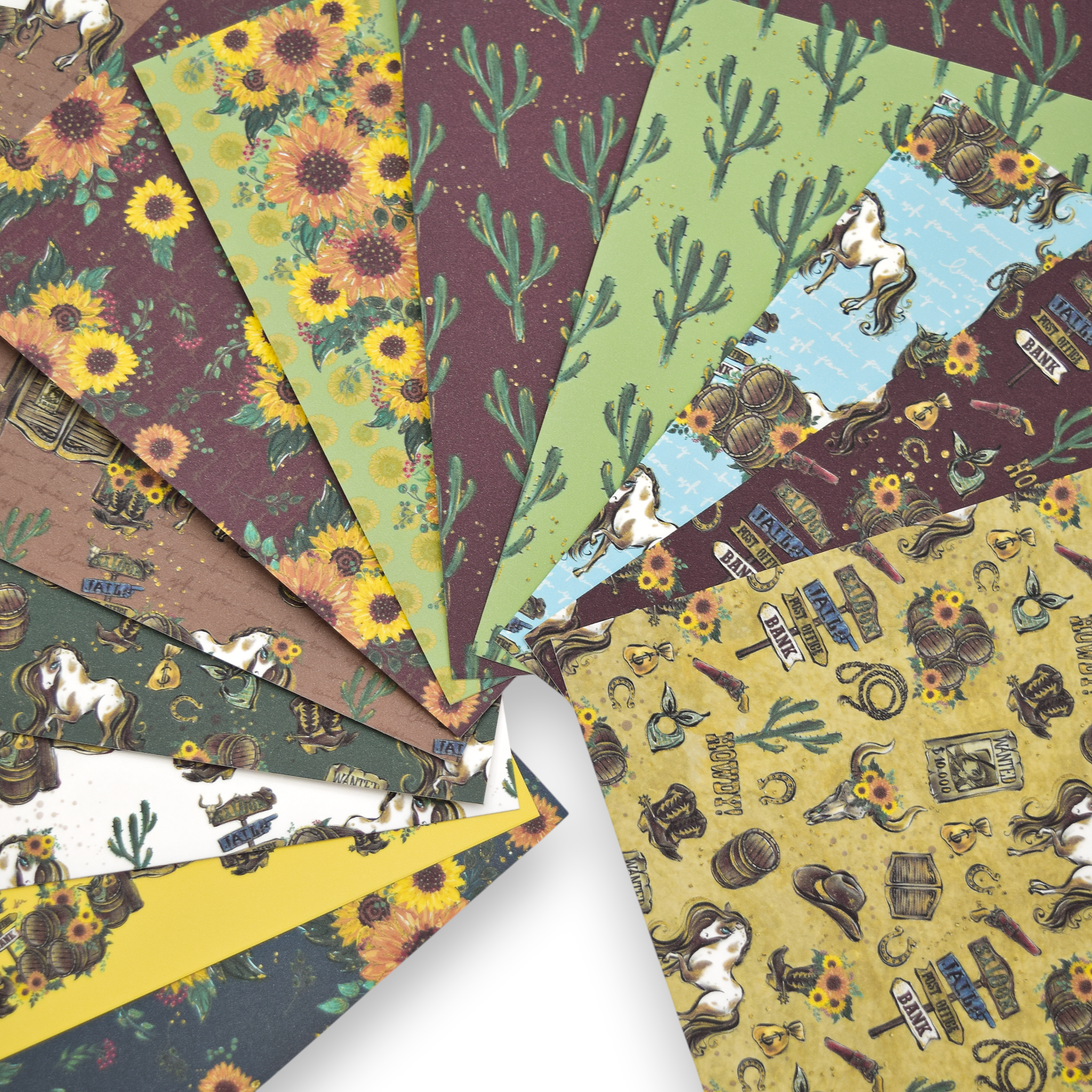 Sunshine Rodeo - 6x6 Patterned Paper Pack