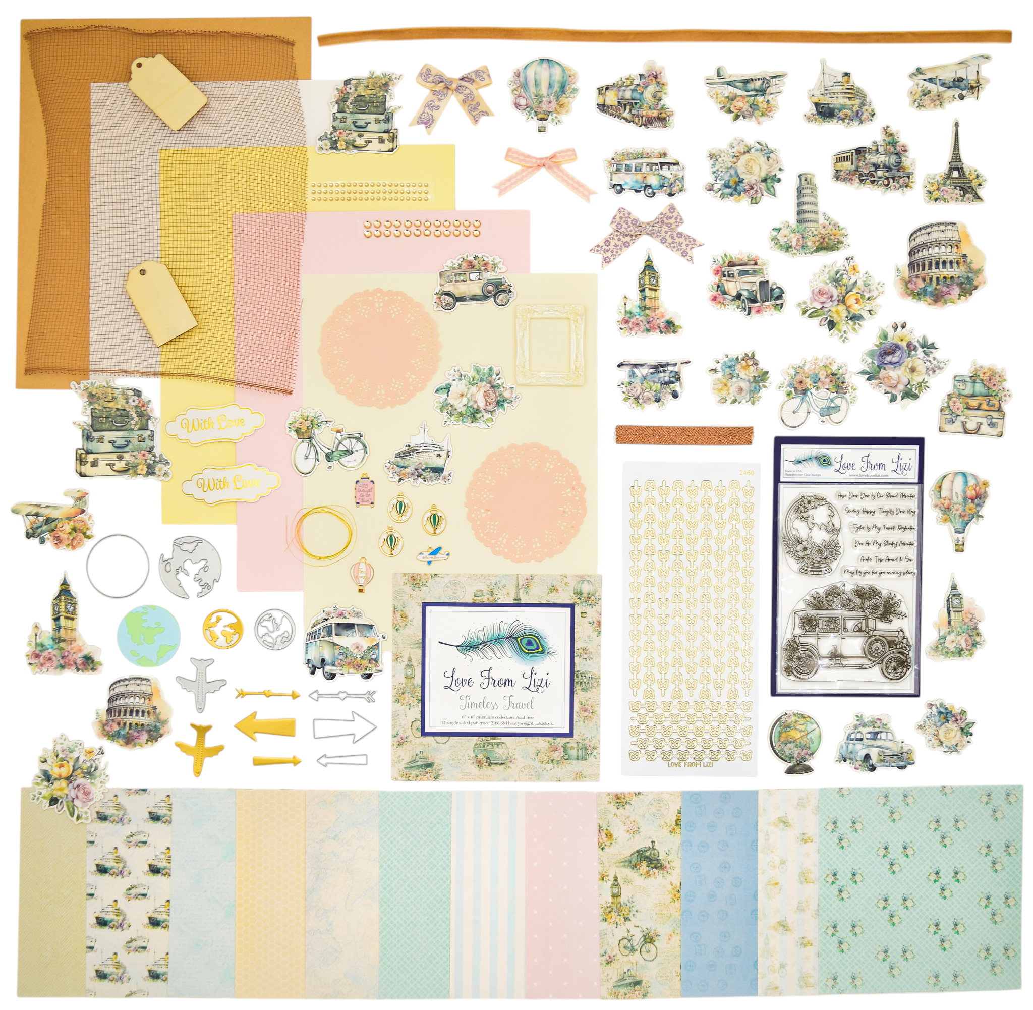 LFL August 26 Card Kit - Timeless Travel