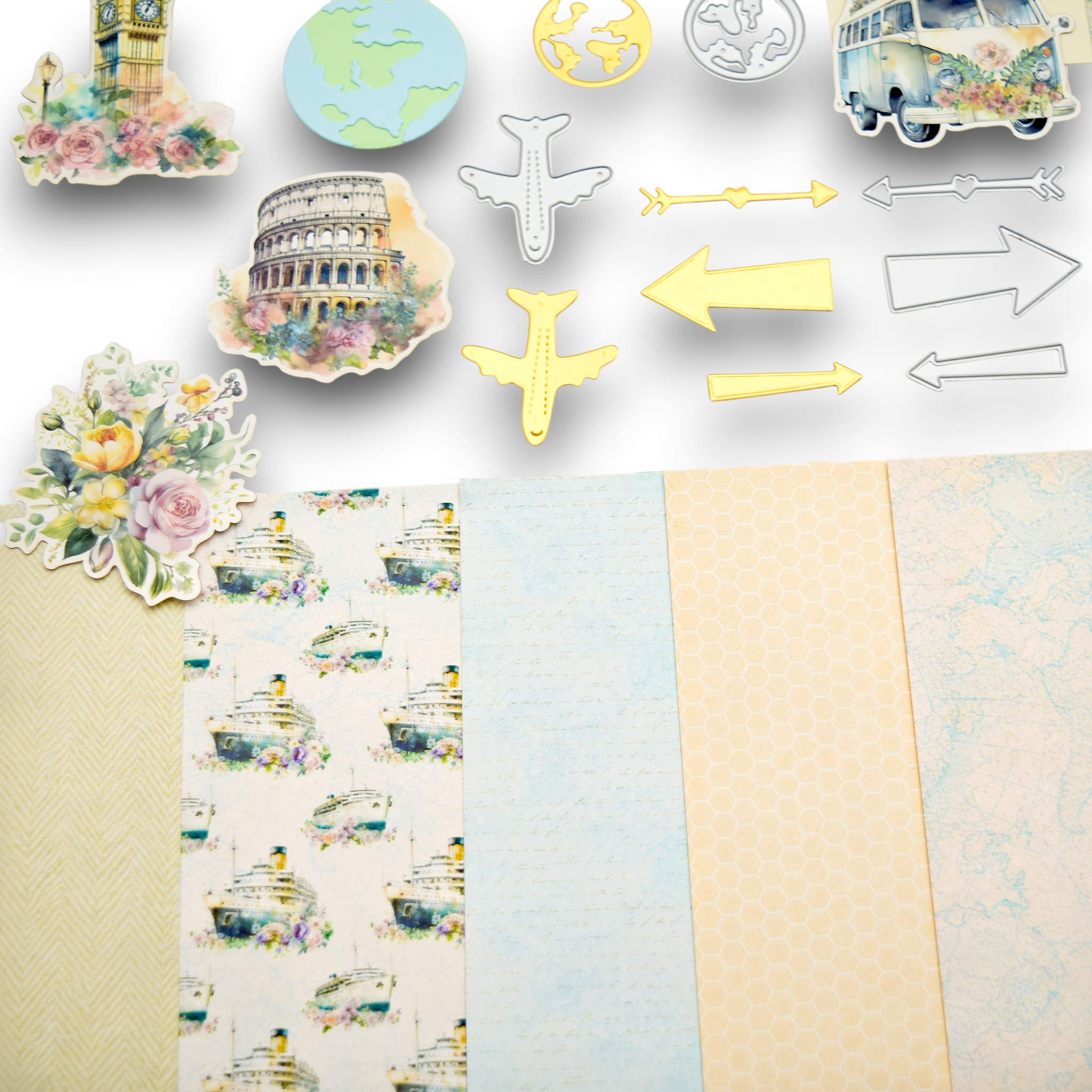 LFL August 26 Card Kit - Timeless Travel