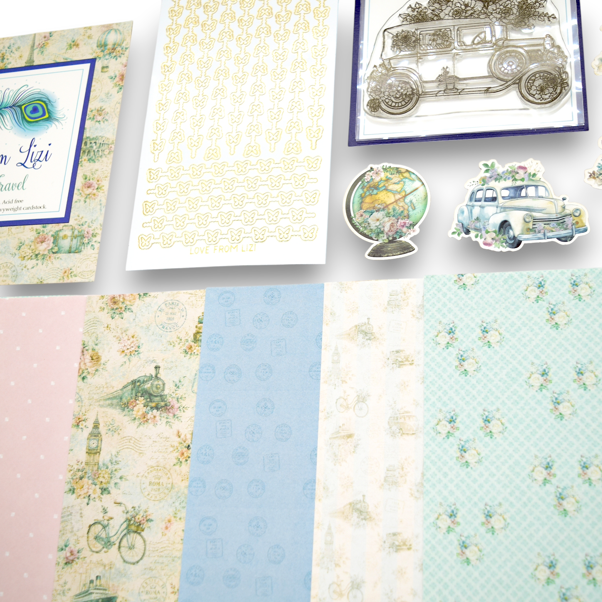 LFL August 26 Card Kit - Timeless Travel
