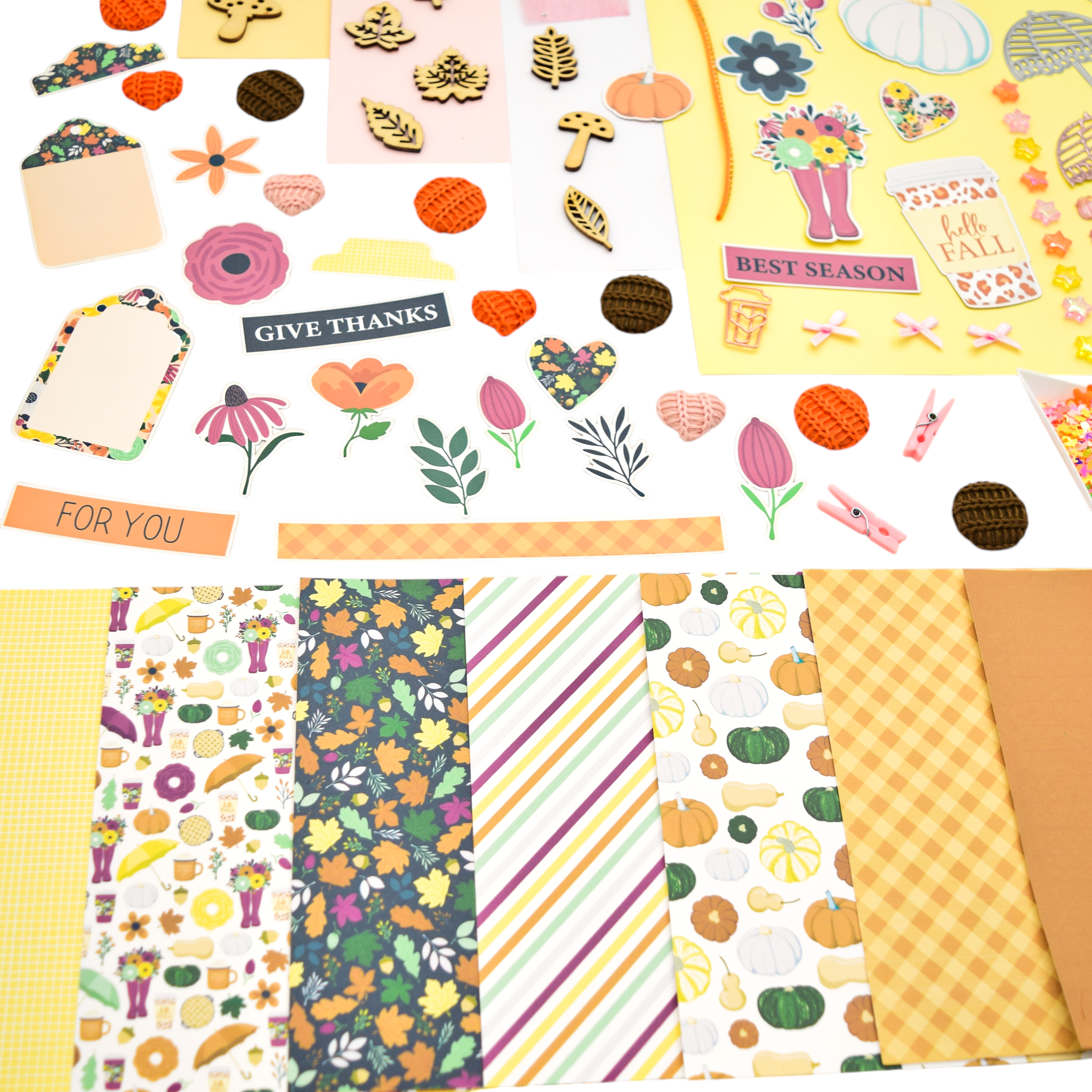 LFL October 26 Card Kit - Pumpkins & Puddles