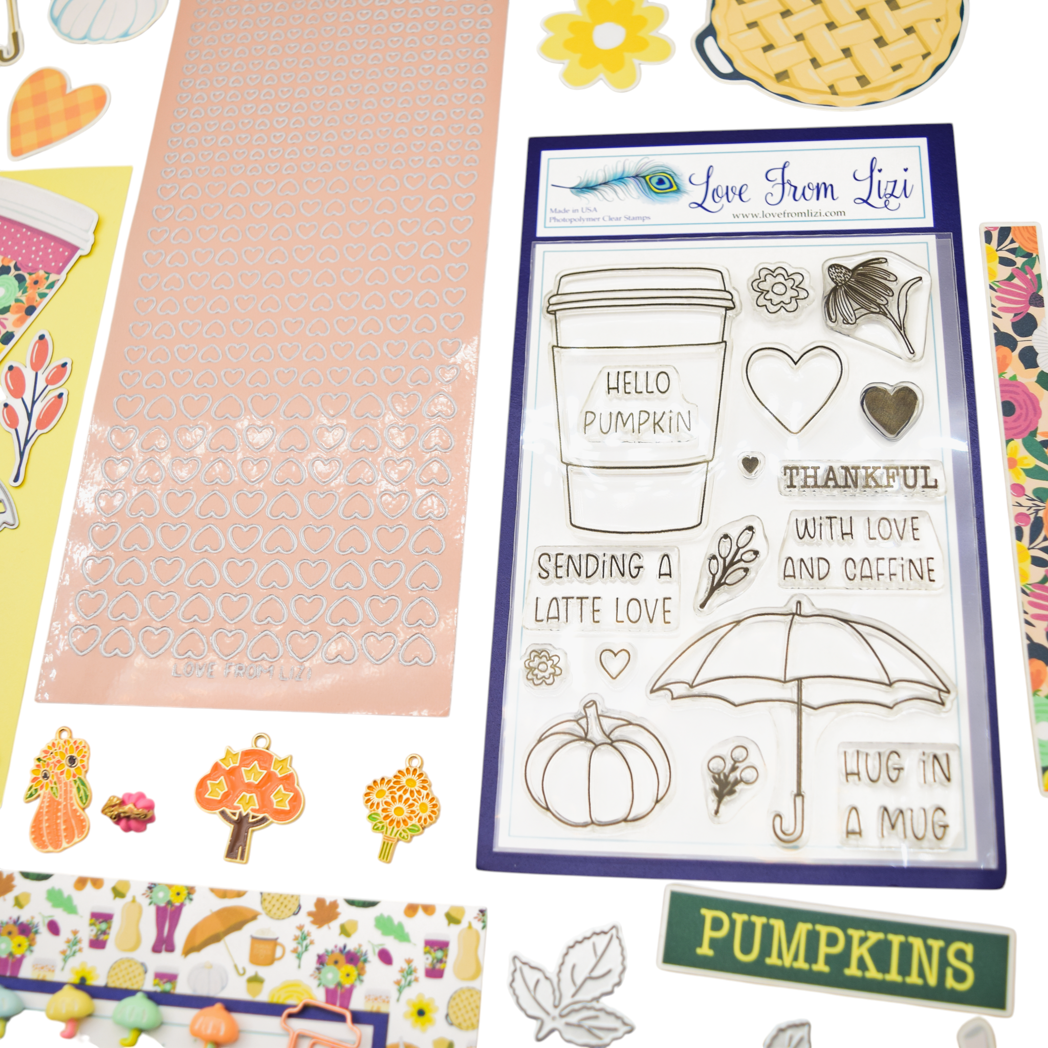 LFL October 26 Card Kit - Pumpkins & Puddles