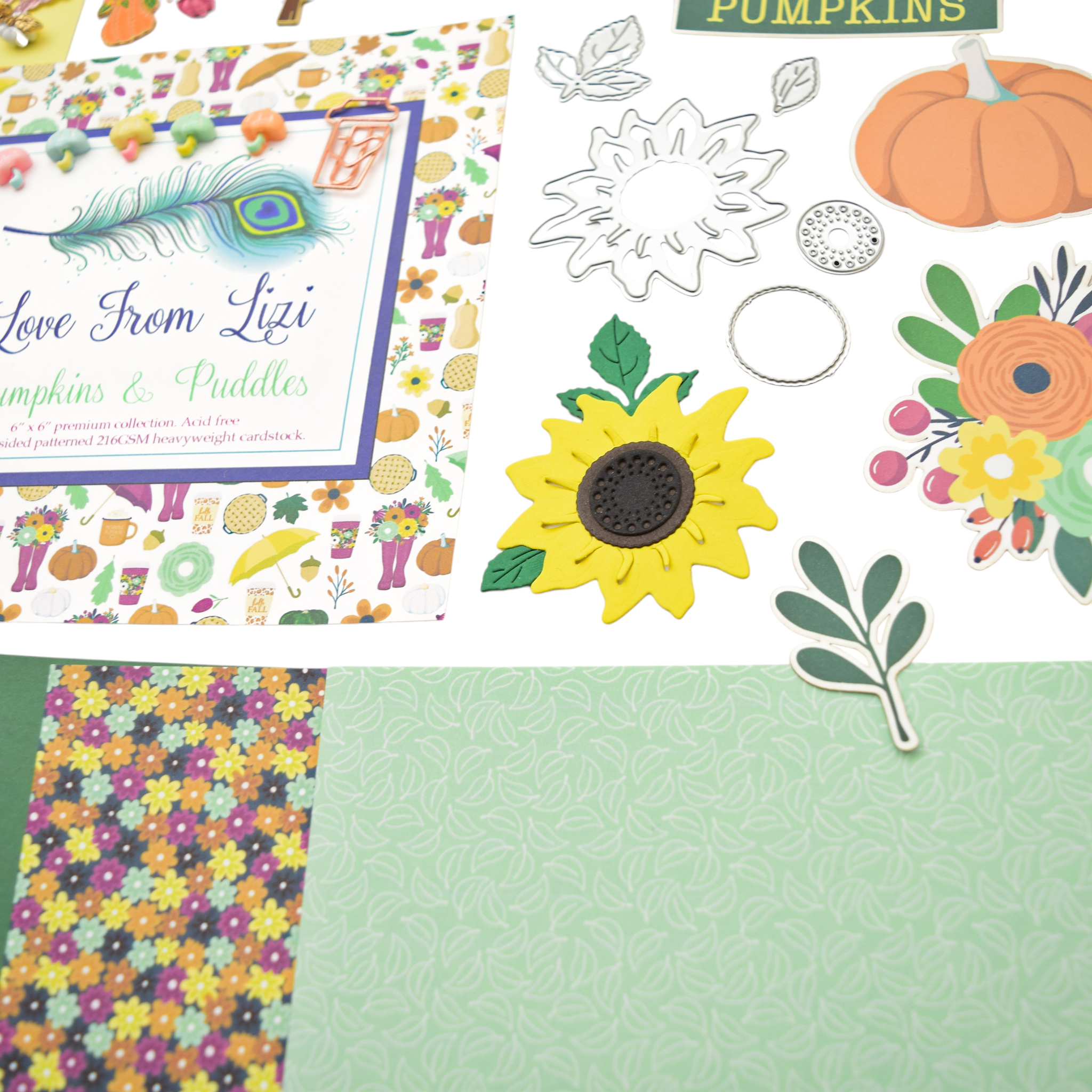 LFL October 26 Card Kit - Pumpkins & Puddles