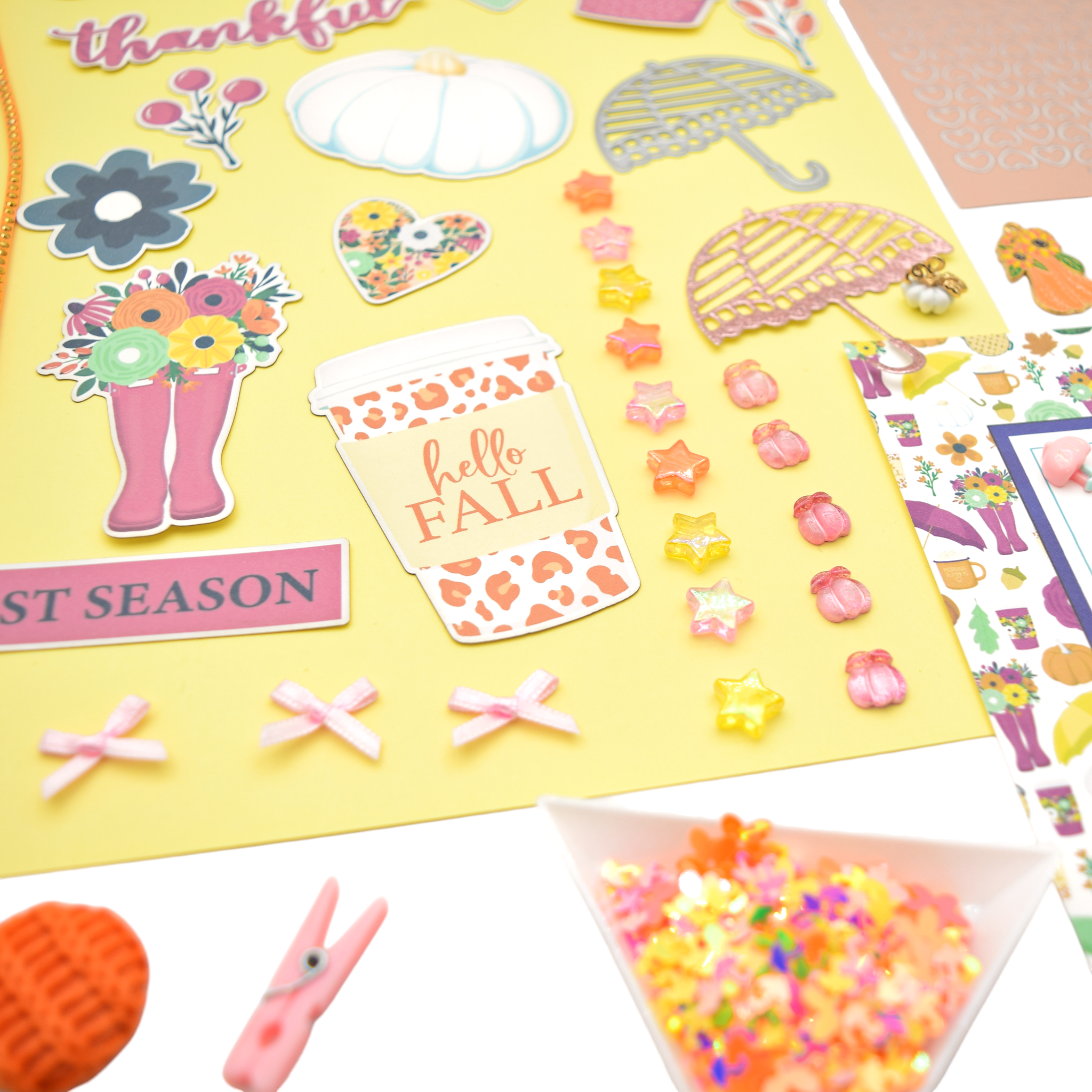 LFL October 26 Card Kit - Pumpkins & Puddles