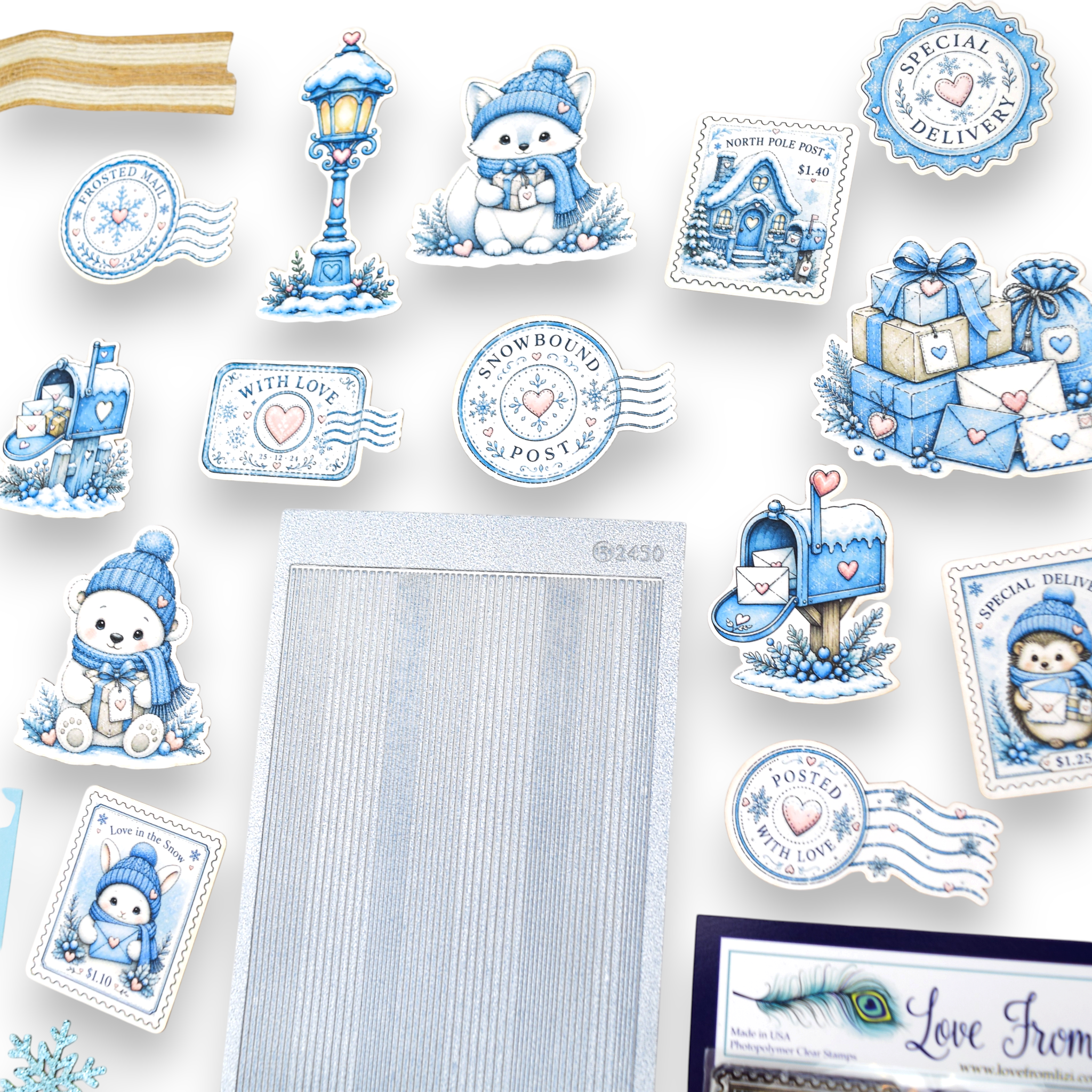 LFL November 26 Card Kit - Sending Snowflakes