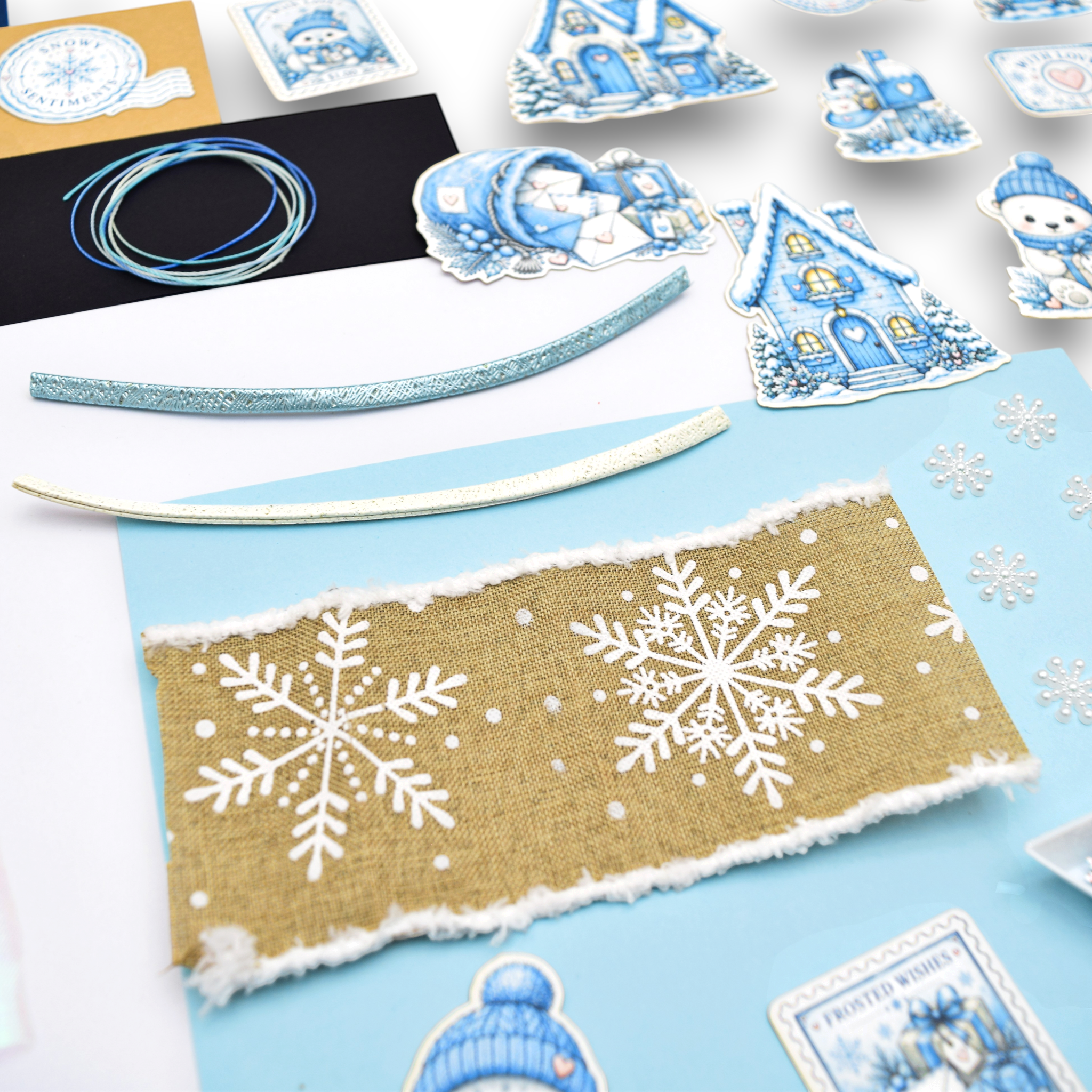 LFL November 26 Card Kit - Sending Snowflakes