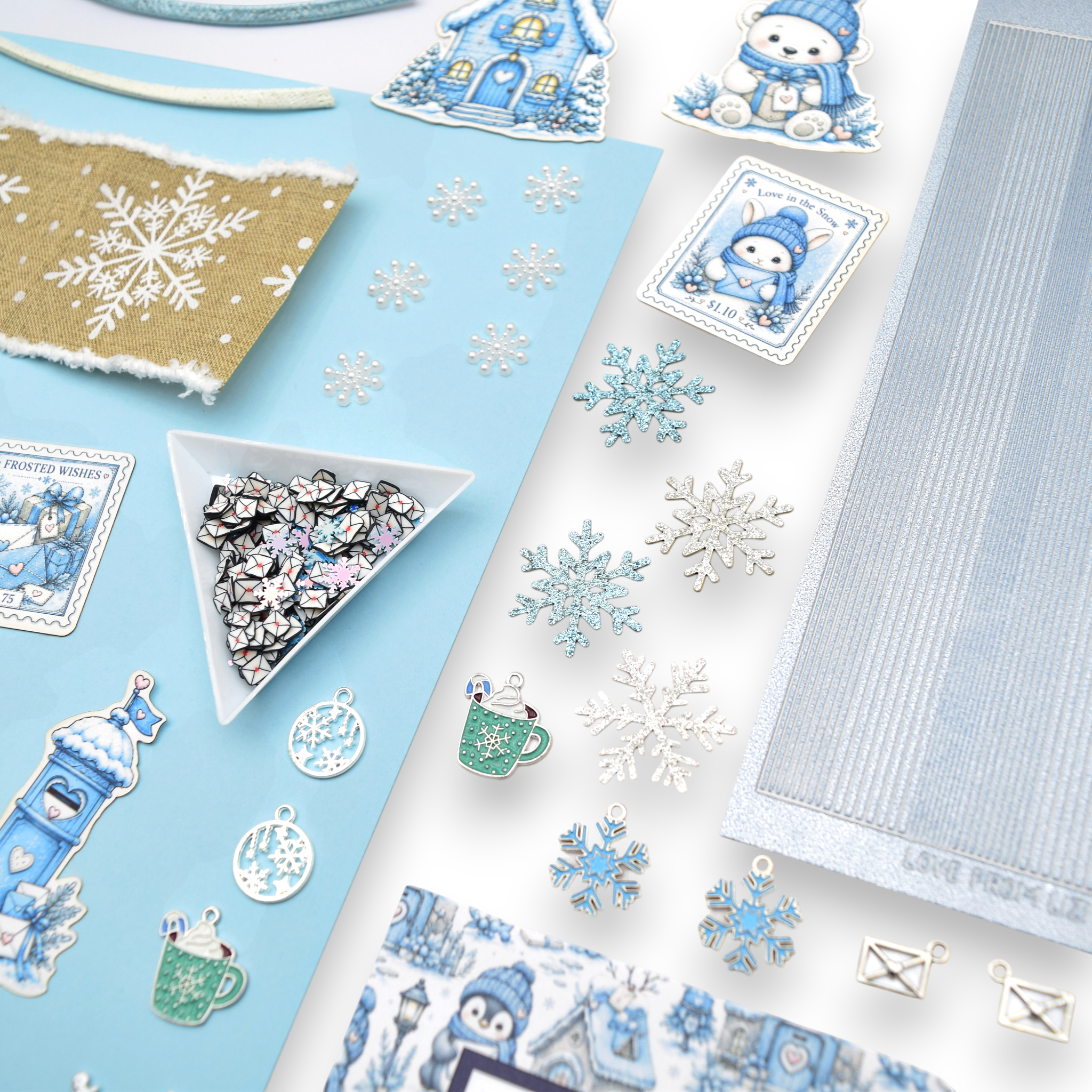 LFL November 26 Card Kit - Sending Snowflakes