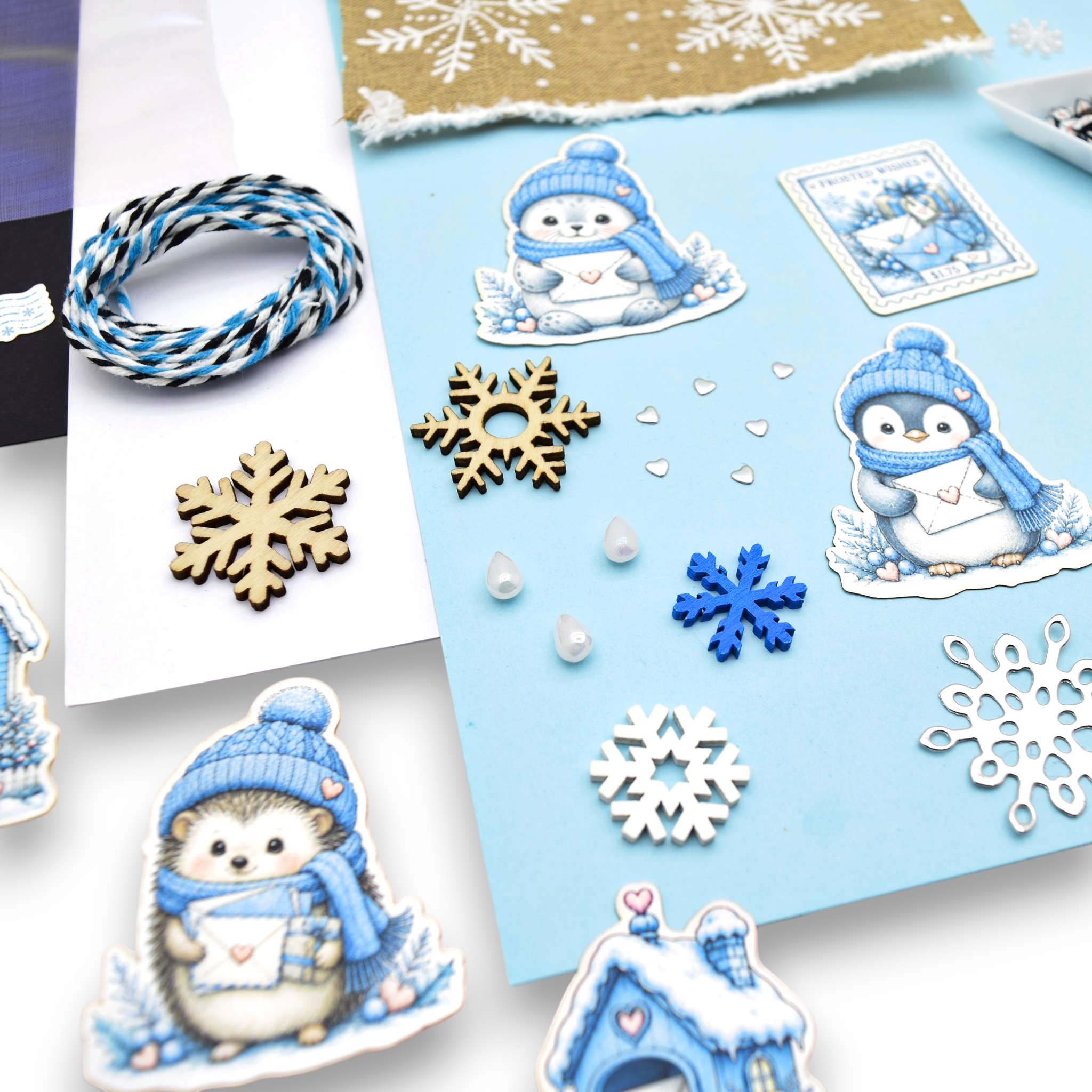 LFL November 26 Card Kit - Sending Snowflakes