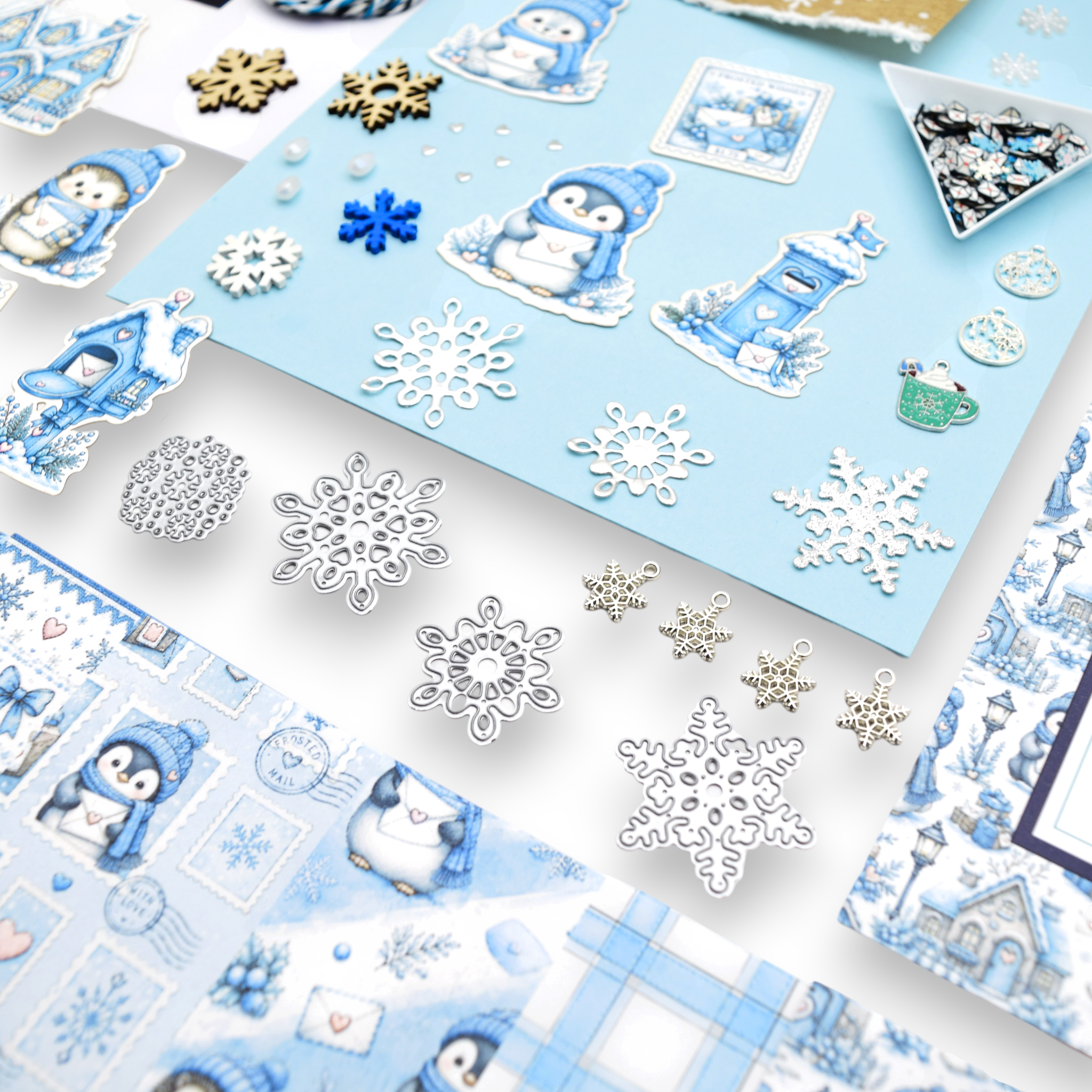 LFL November 26 Card Kit - Sending Snowflakes