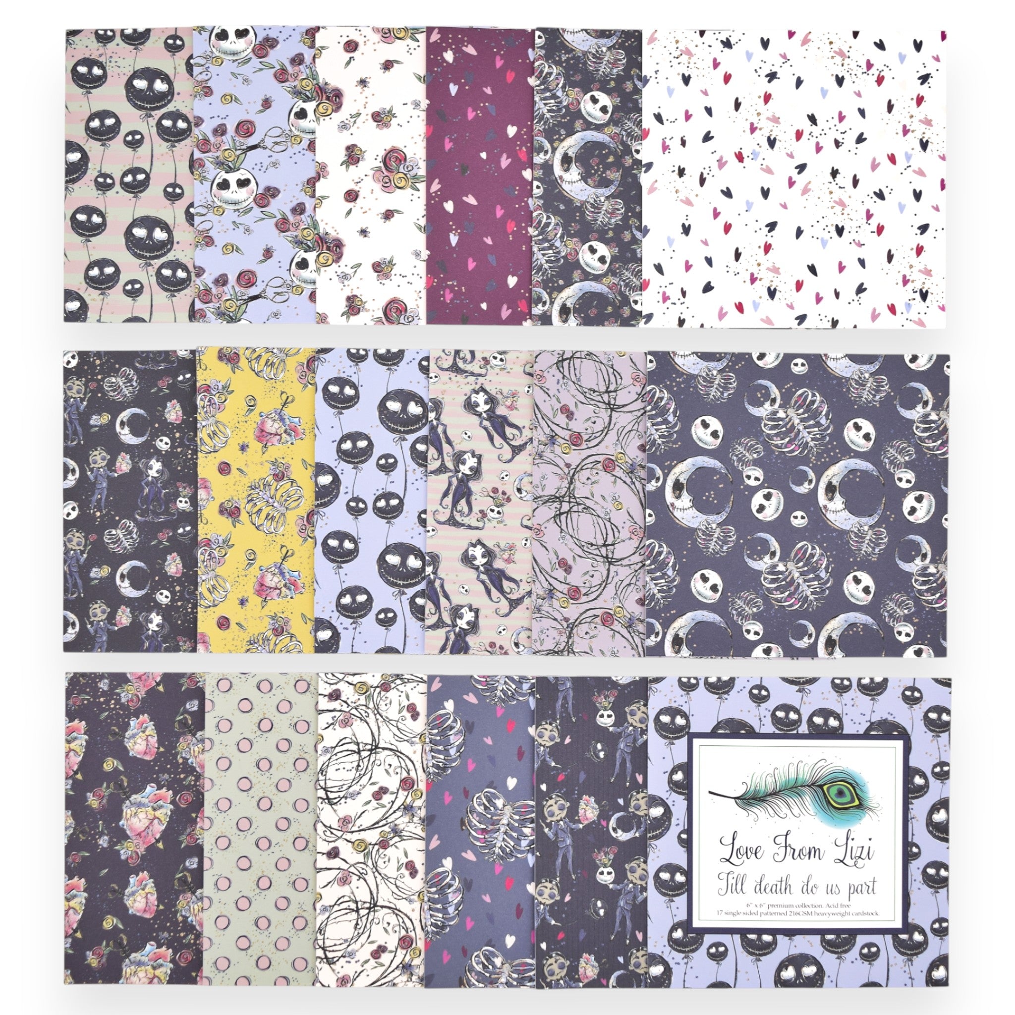 Till Death Do Us Part - 6x6 Patterned Paper Pack