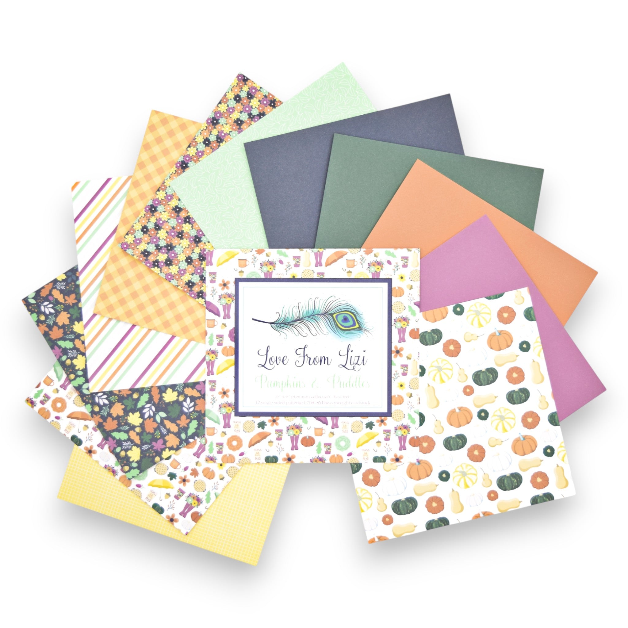 Pumpkins & Puddles - 6x6 Patterned Paper Pack