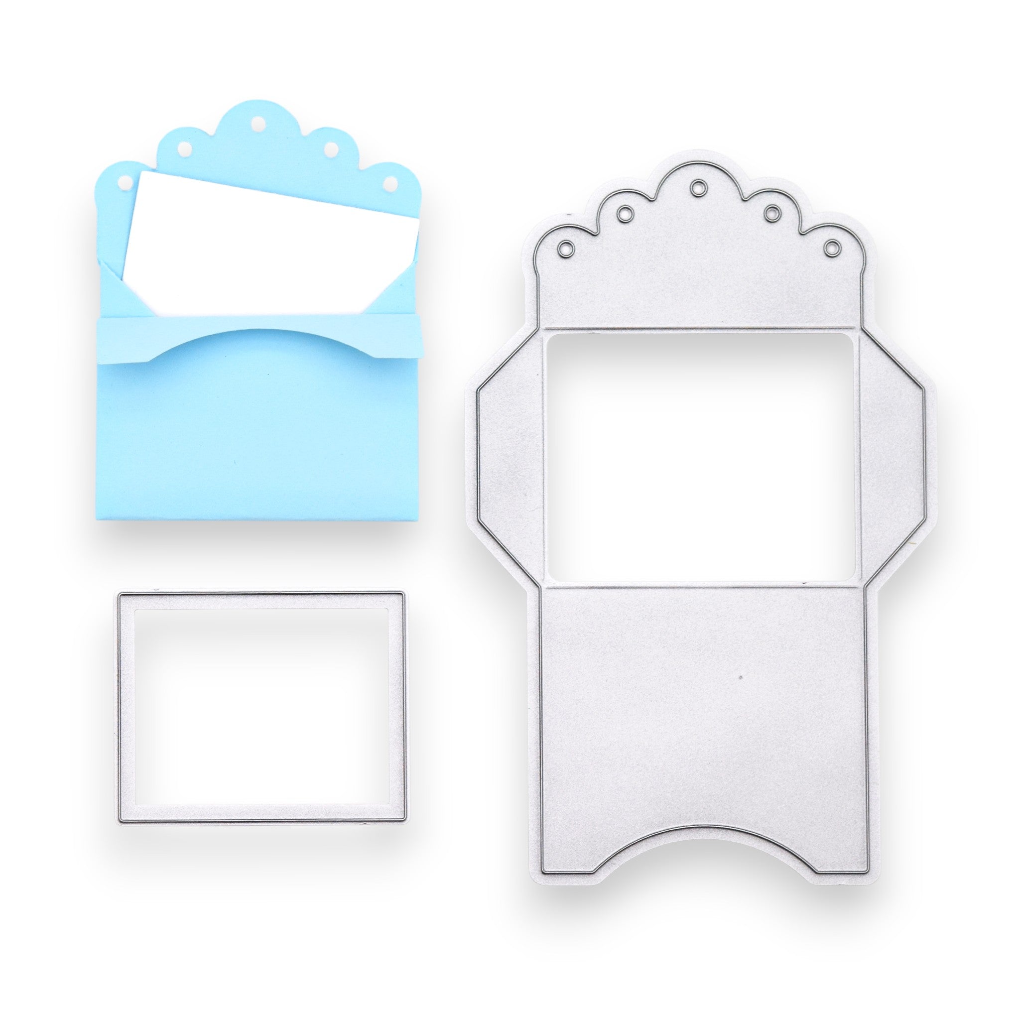 Scallop Envelope - Steel Cutting Die Set
