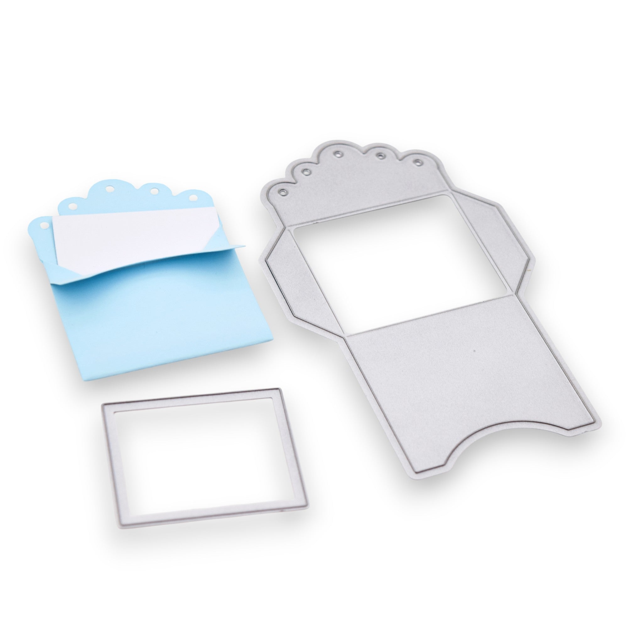 Scallop Envelope - Steel Cutting Die Set