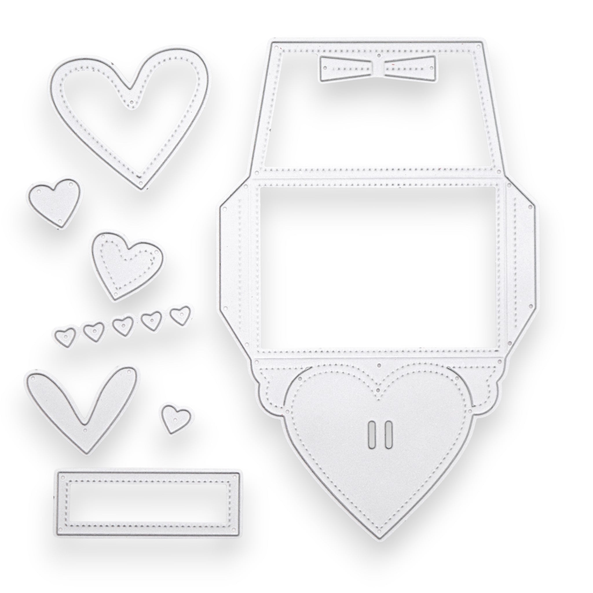 Lace Through Envelope - Steel Cutting Die Set