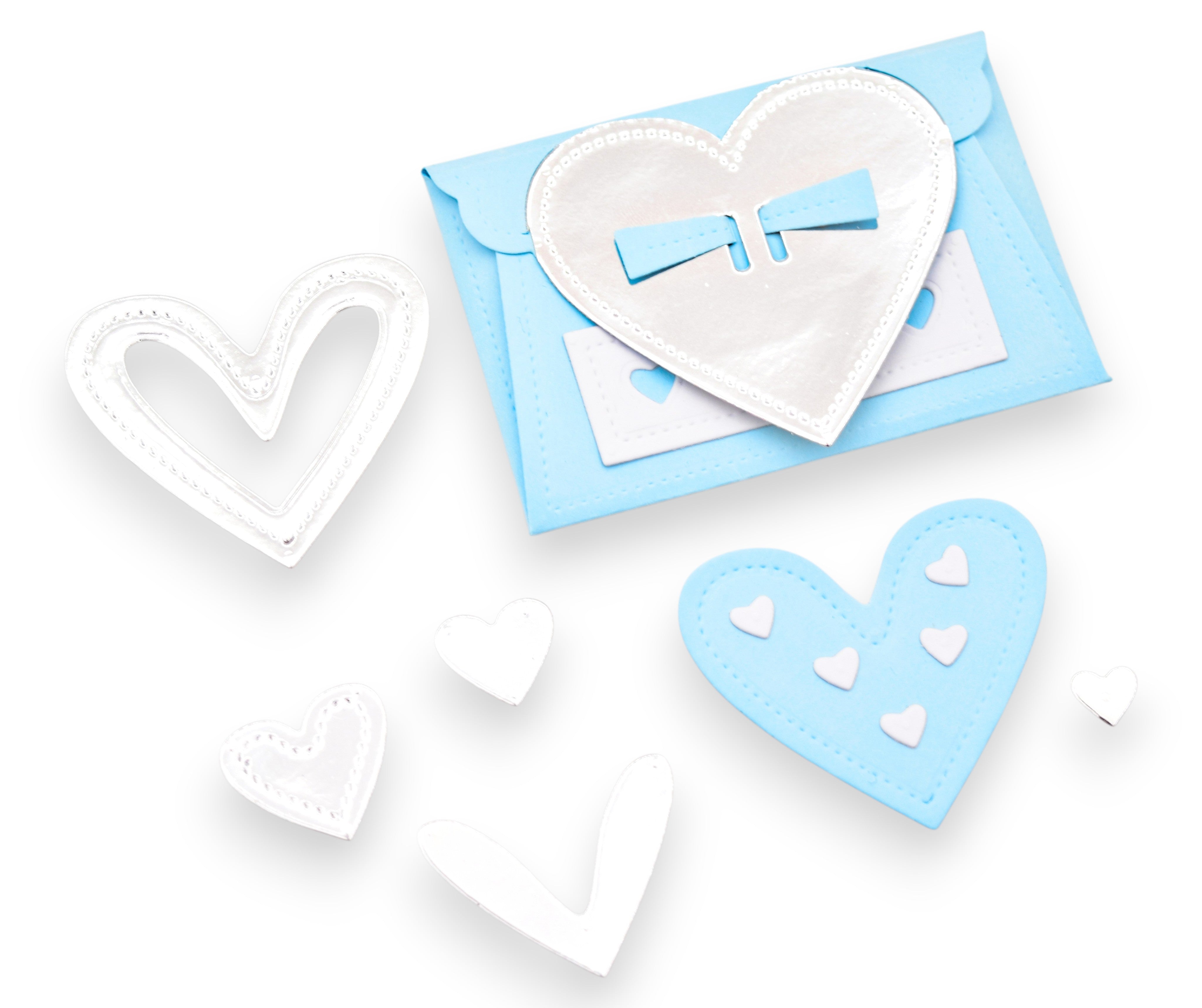 Lace Through Envelope - Steel Cutting Die Set