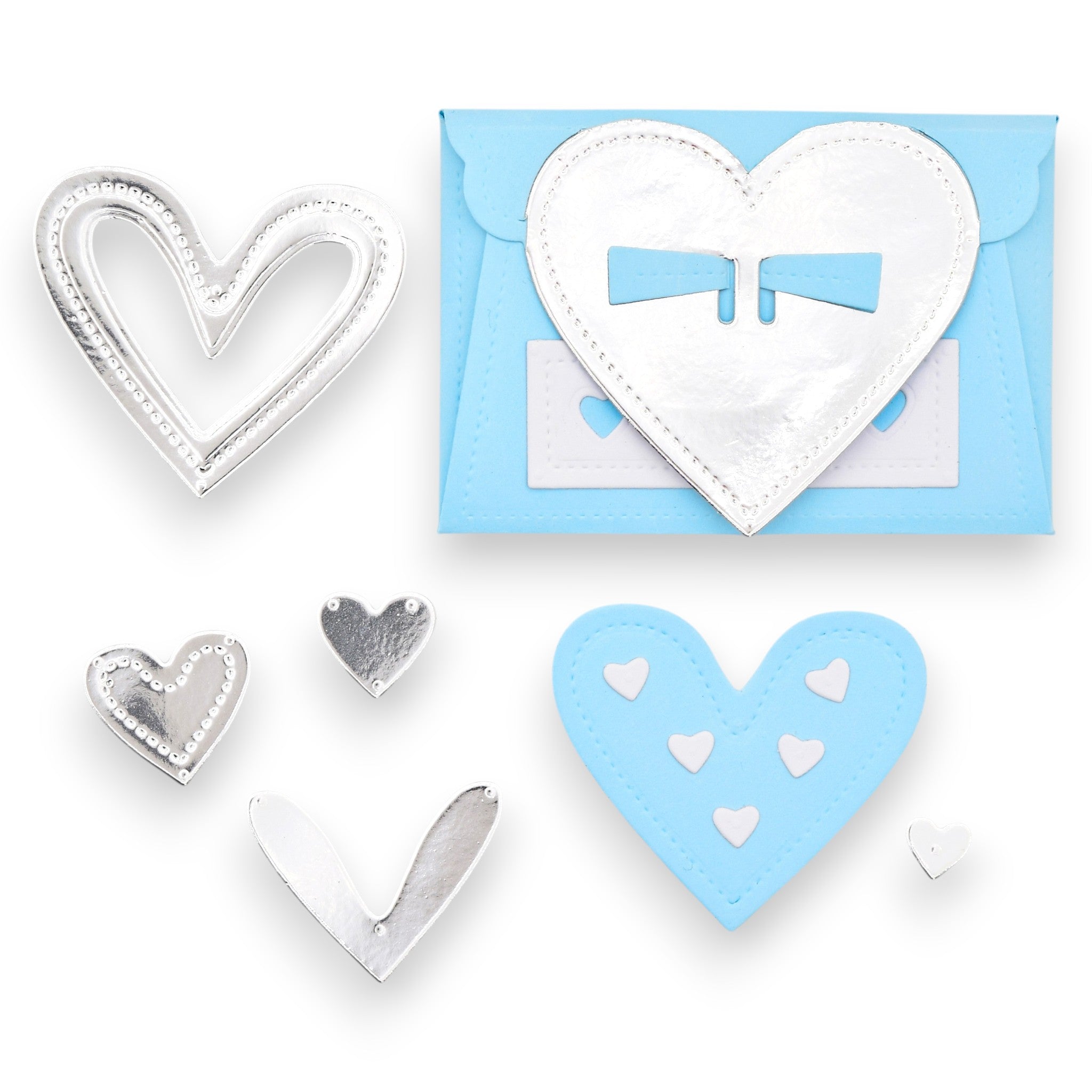 Lace Through Envelope - Steel Cutting Die Set