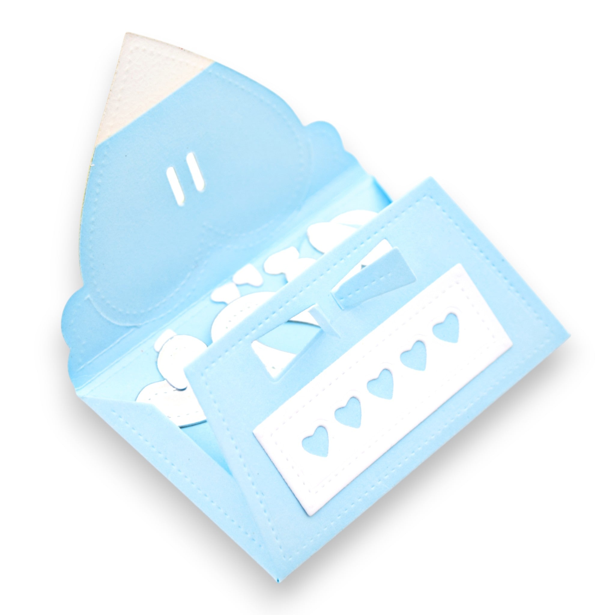 Lace Through Envelope - Steel Cutting Die Set