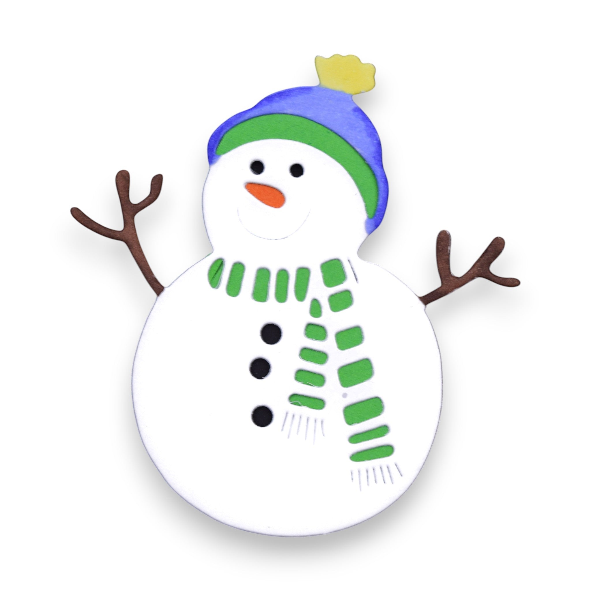 Smiling Snowman - Steel Cutting Die