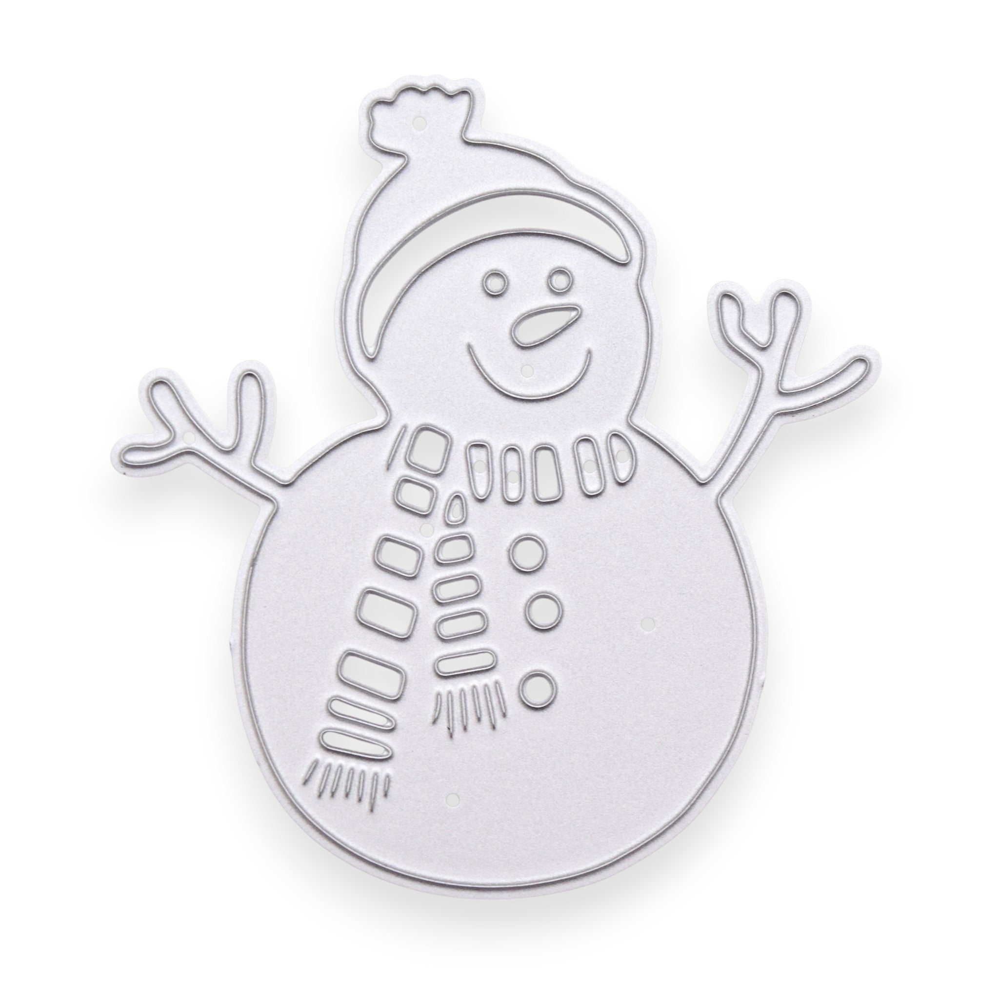 Smiling Snowman - Steel Cutting Die