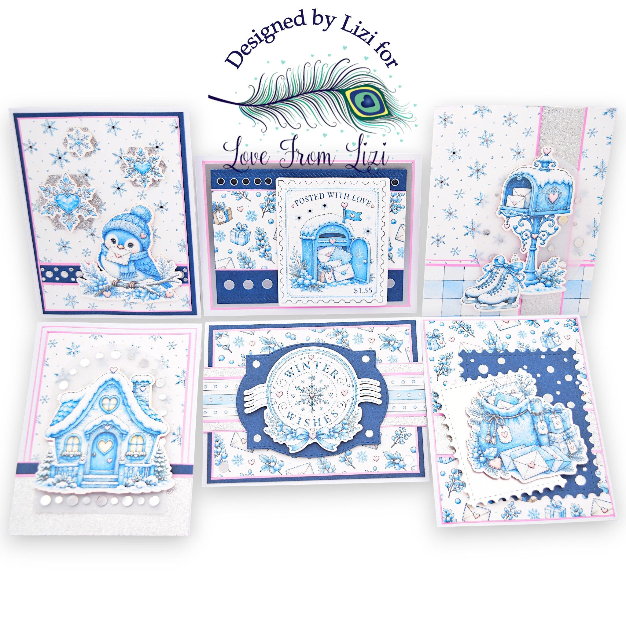 Sending Snowflakes - Studio Card Kit