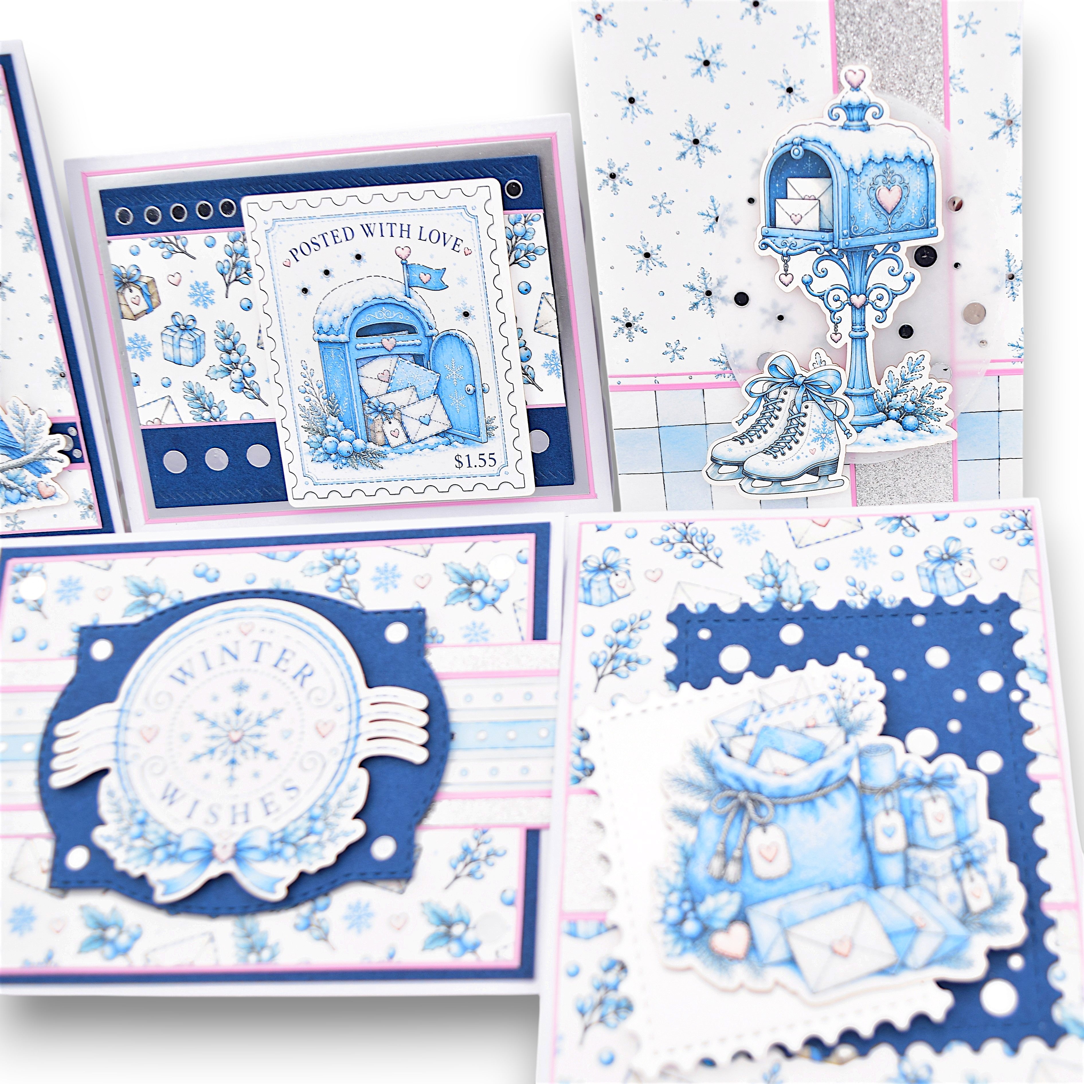 Sending Snowflakes - Studio Card Kit