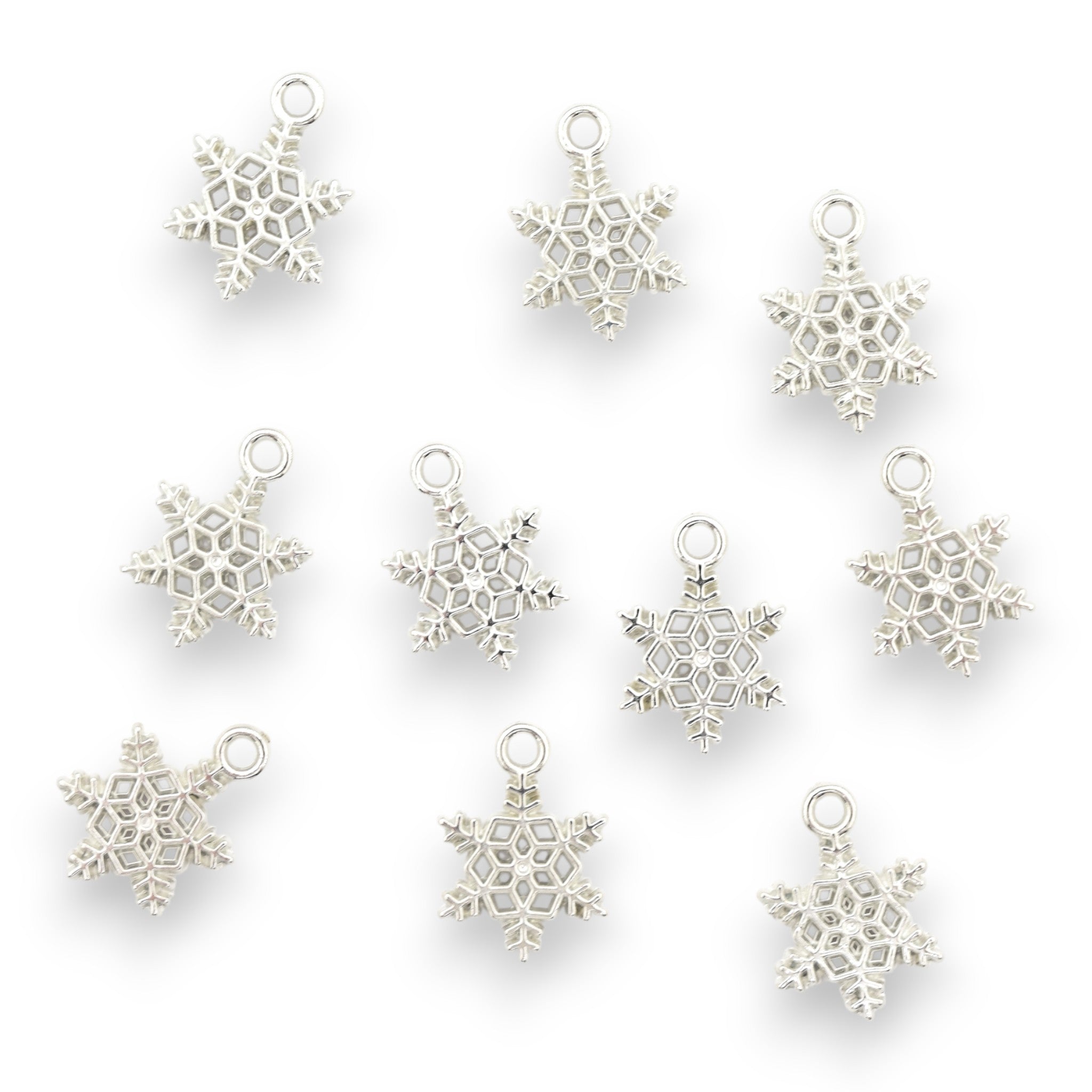 Silver Snowflake - Charms