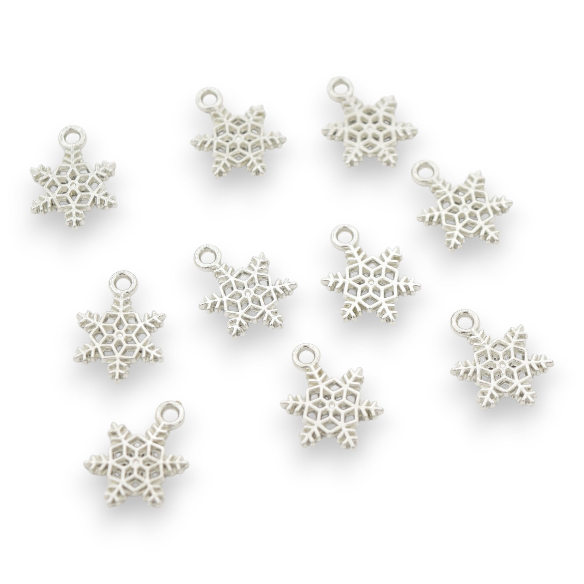 Silver Snowflake - Charms