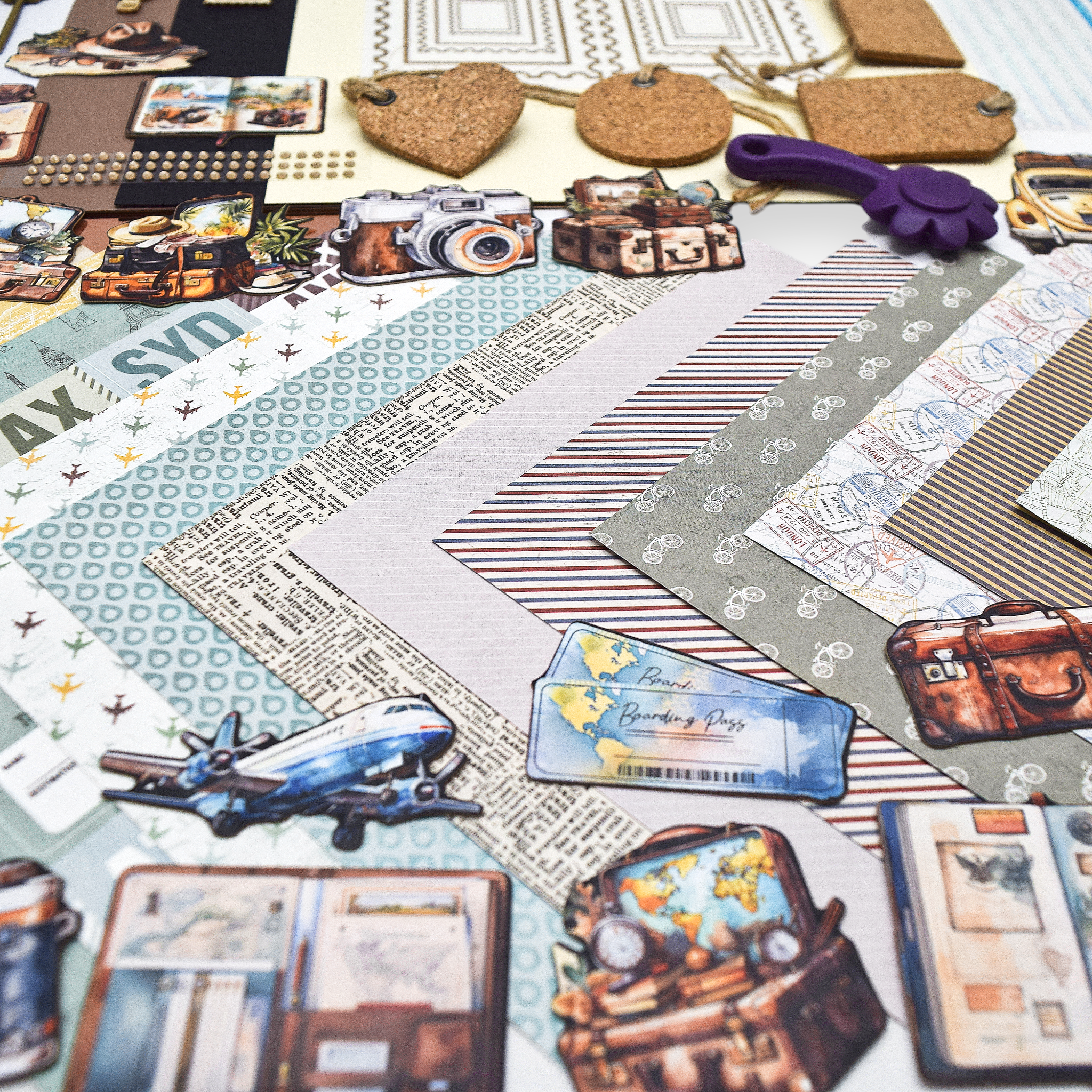 Vintage Escapes - Card Kit