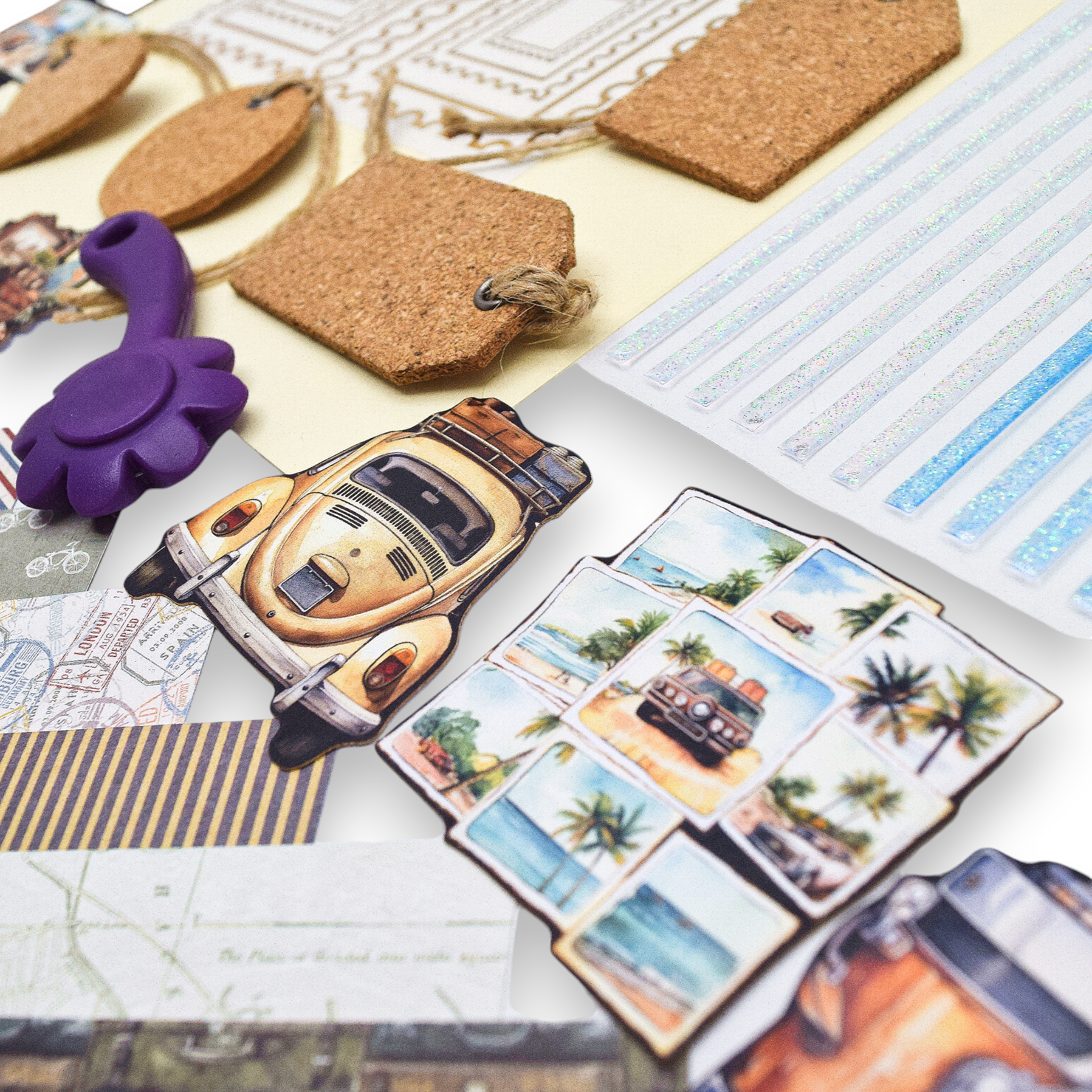 Vintage Escapes - Card Kit