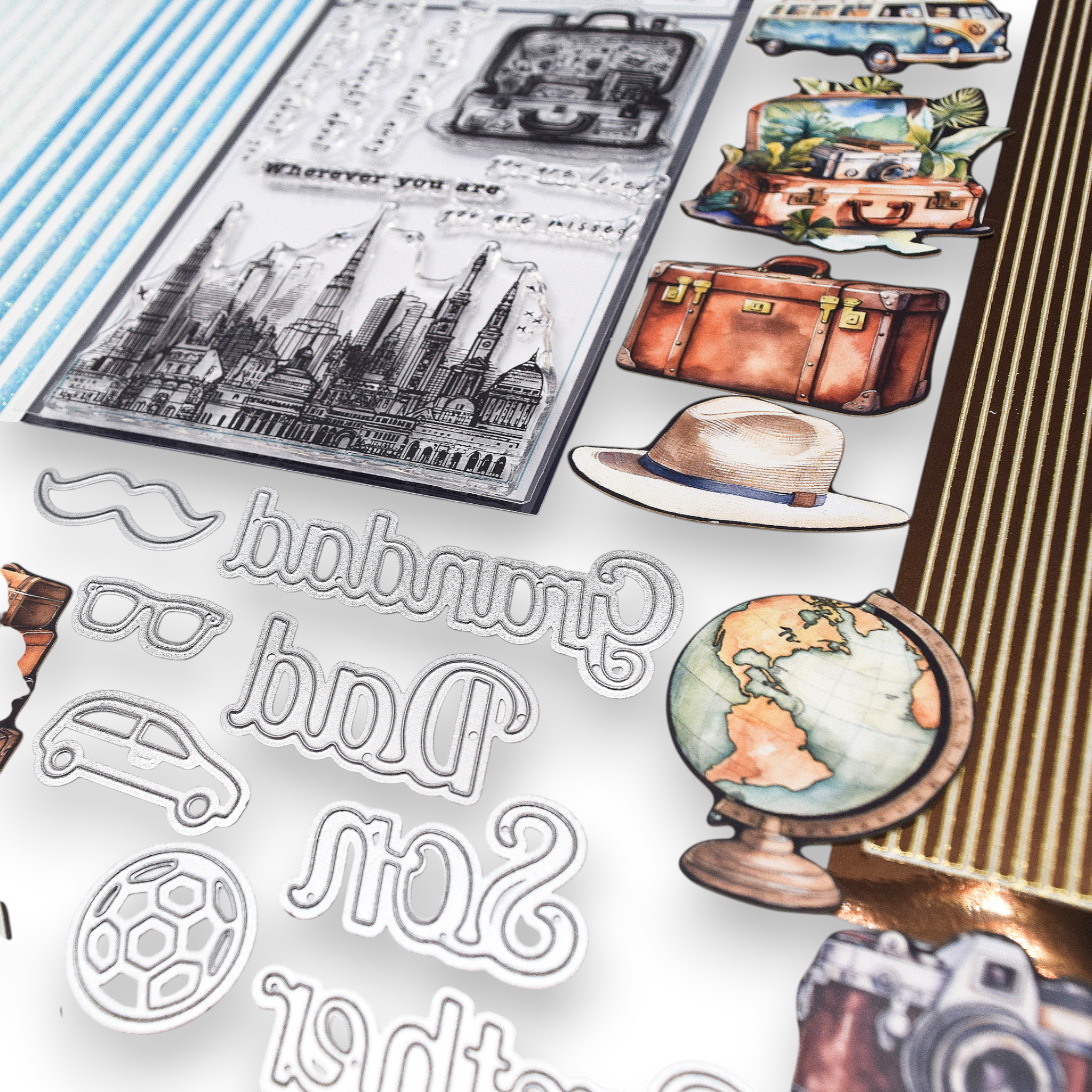 Vintage Escapes - Card Kit