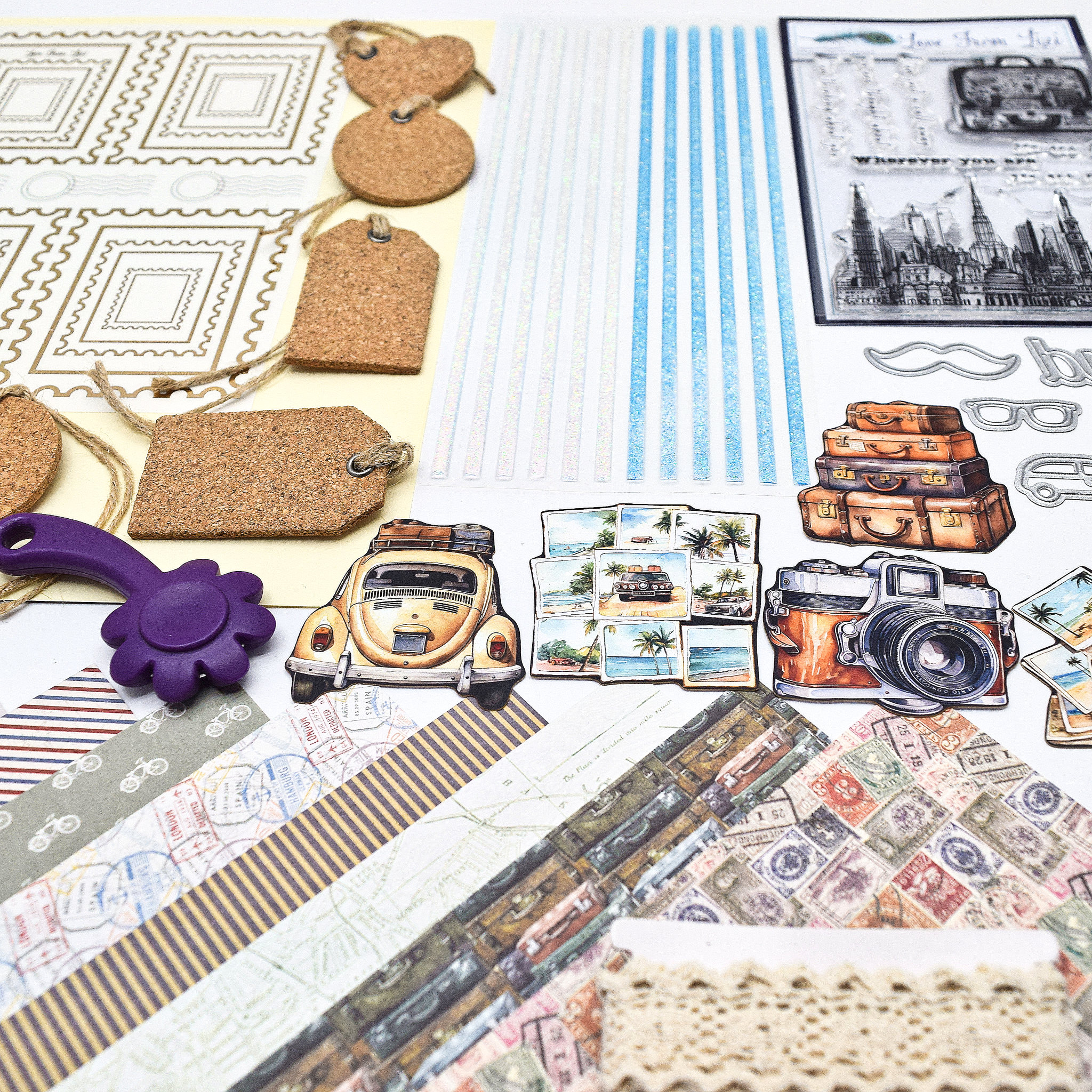 Vintage Escapes - Card Kit