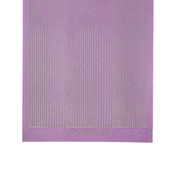 Pin Stripe Mauve Moondust Peel-Off Stickers