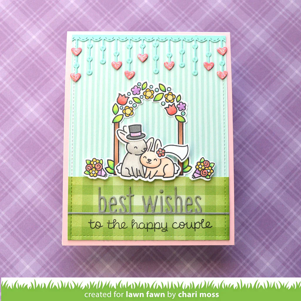 Happy Couple Stamps and Dies Bundle by Lawn Fawn