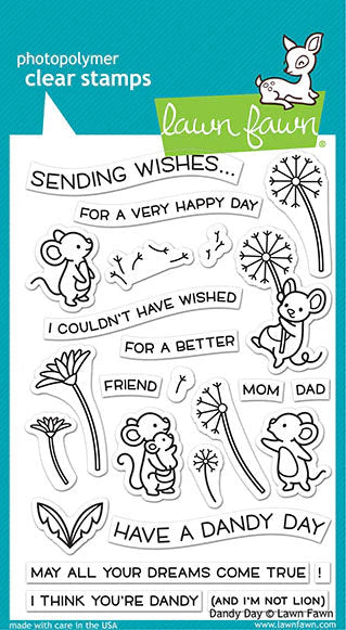 Dandy Day Stamps by Lawn Fawn