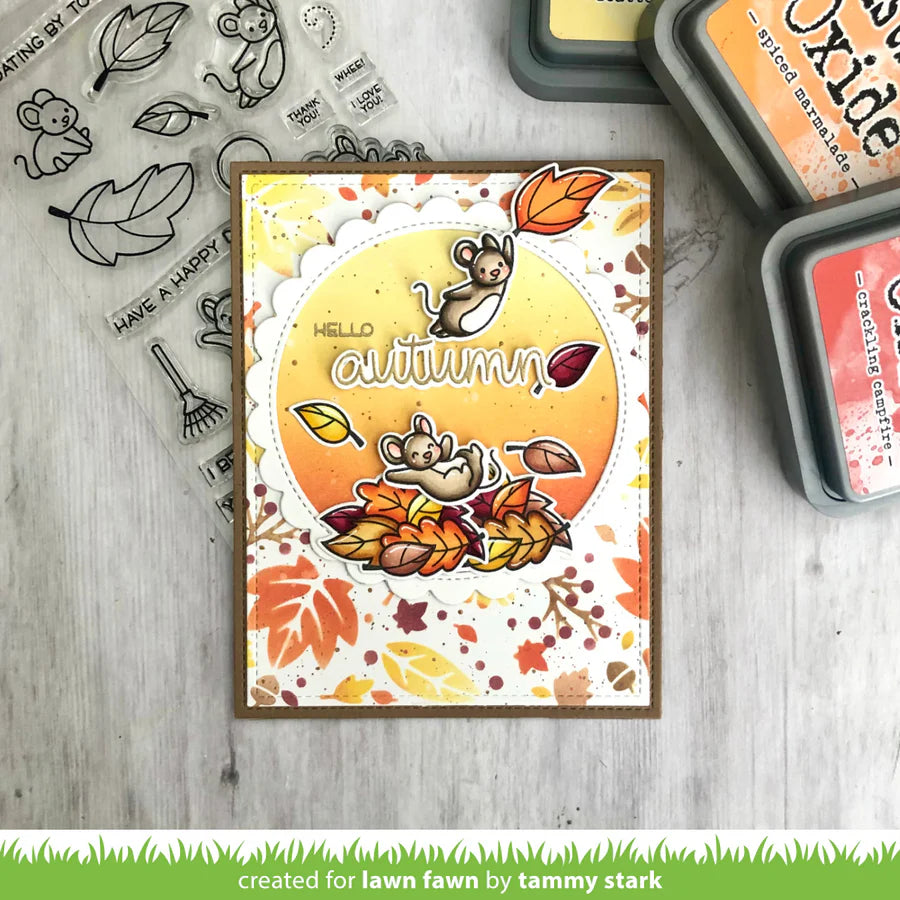 You Autumn Know Stamps by Lawn Fawn