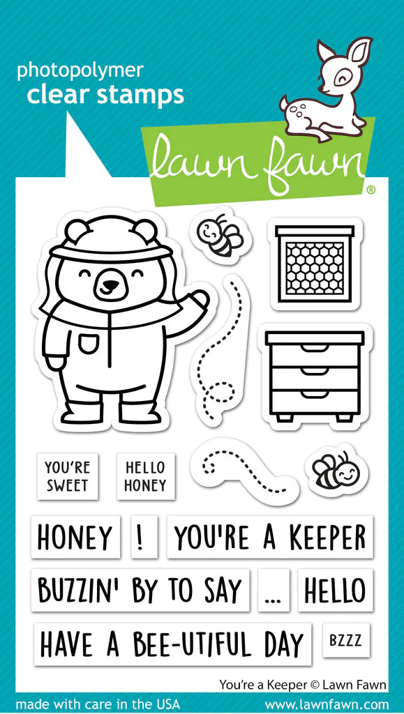 You're a keeper Stamps and Dies Bundle by Lawn Fawn