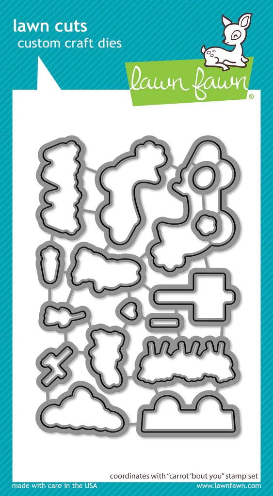 Carrot 'bout you Stamps and Dies Bundle by Lawn Fawn