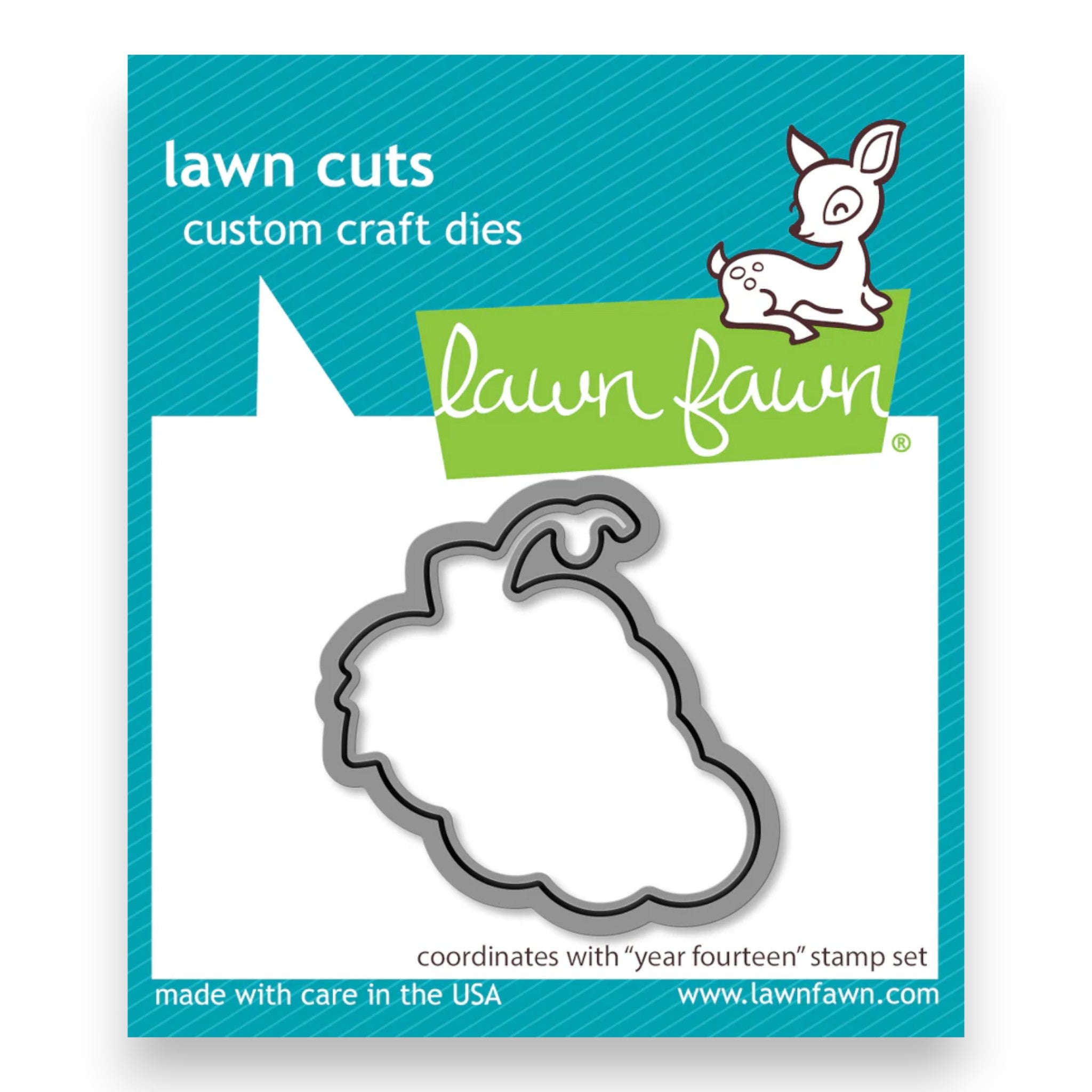 Year fourteen Stamps and Dies Bundle by Lawn Fawn