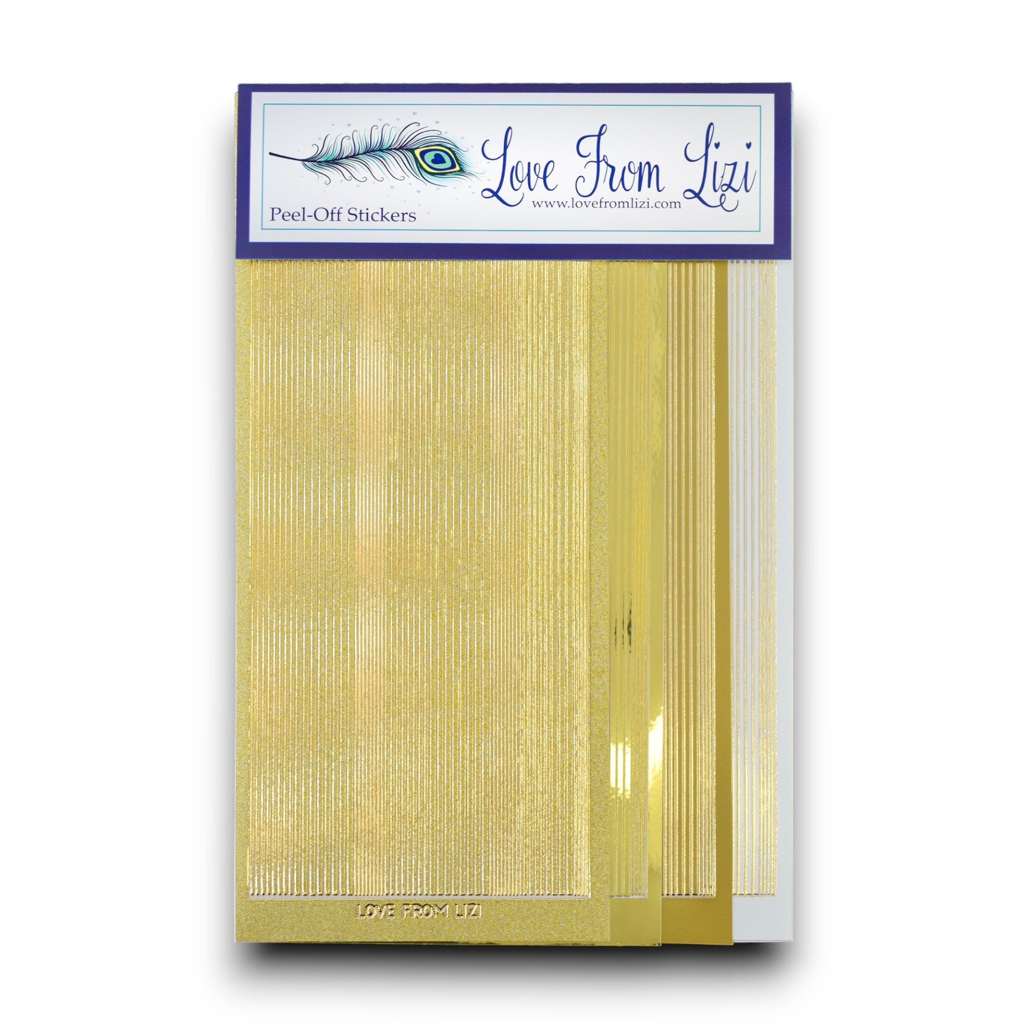 Magnolia Lane - Pin Stripe Peel-Off 4 Pack