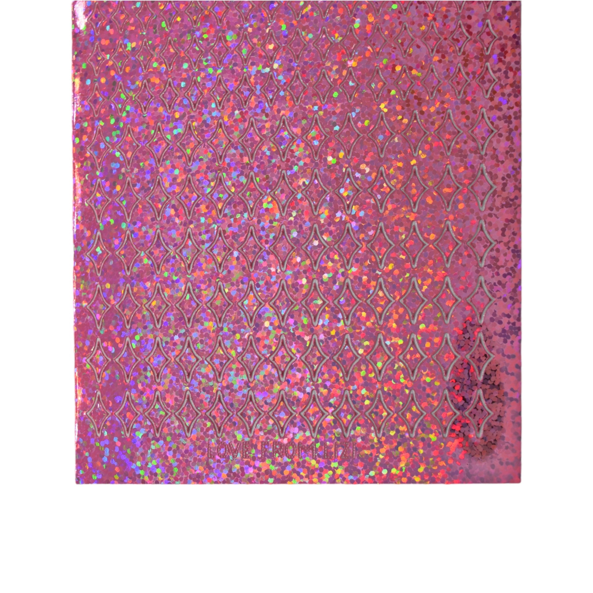 Mini Twinkle Pink Holographic Peel-Off Stickers