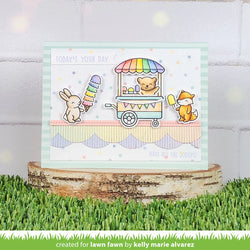 Treat Cart Stamps and Die Bundle