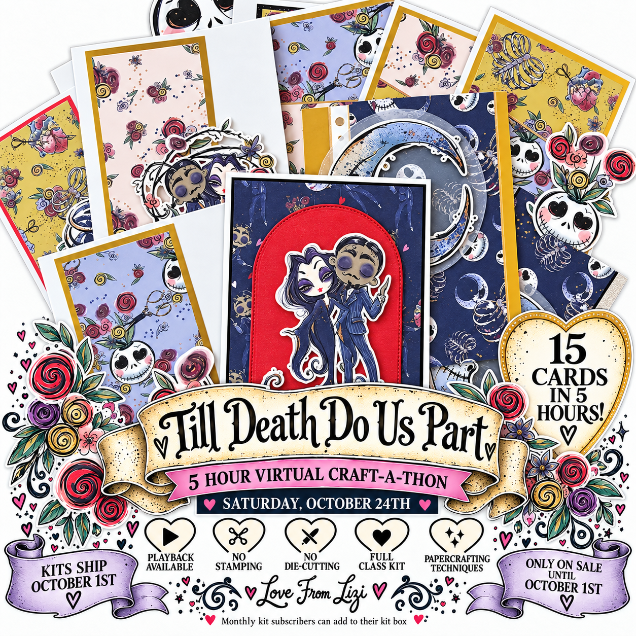 Halloween 2026 Craft-a-thon Bundle - Till Death Do Us Part
