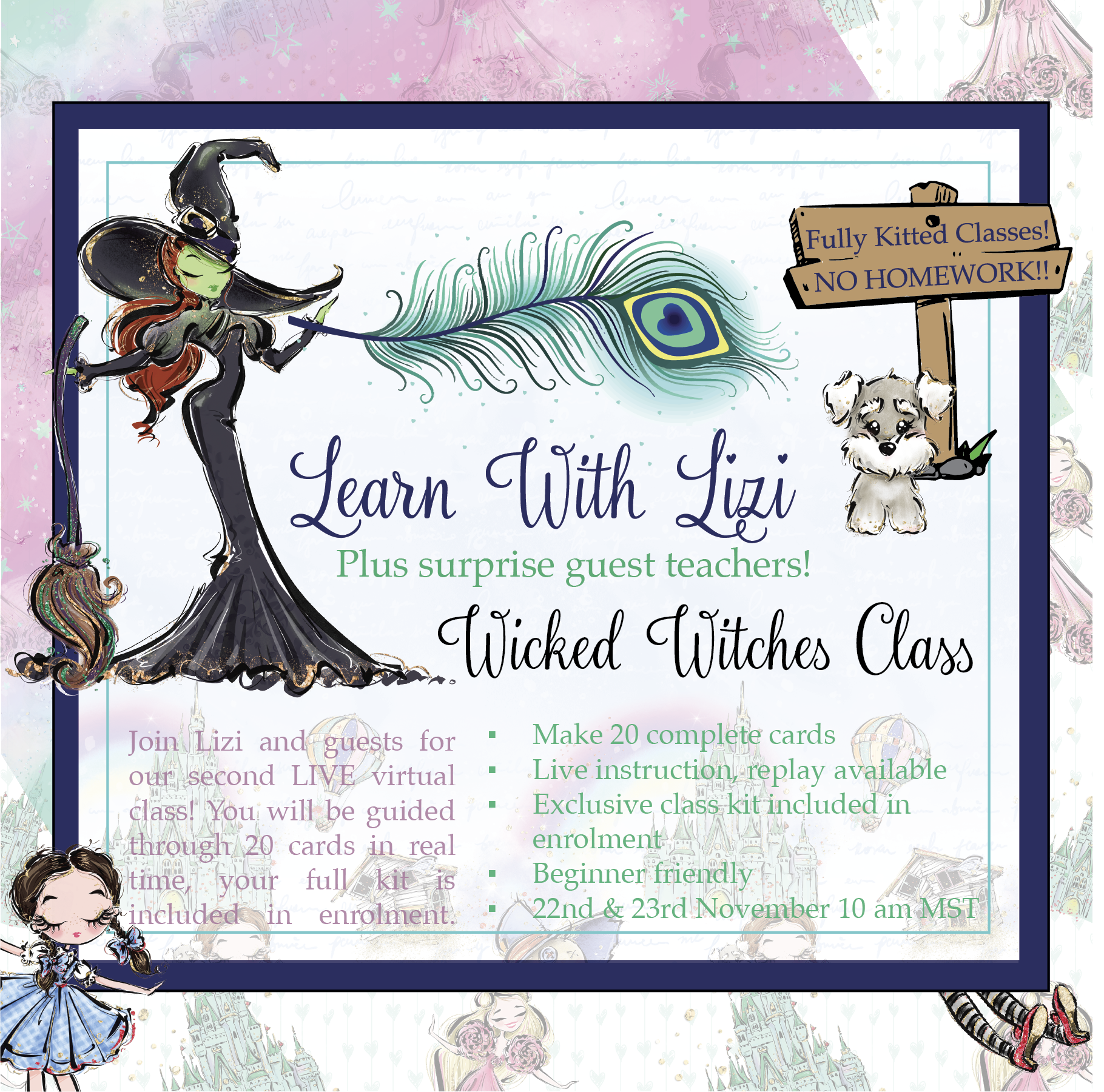 Wicked Witches - Class Kit & Virtual Weekend Retreat